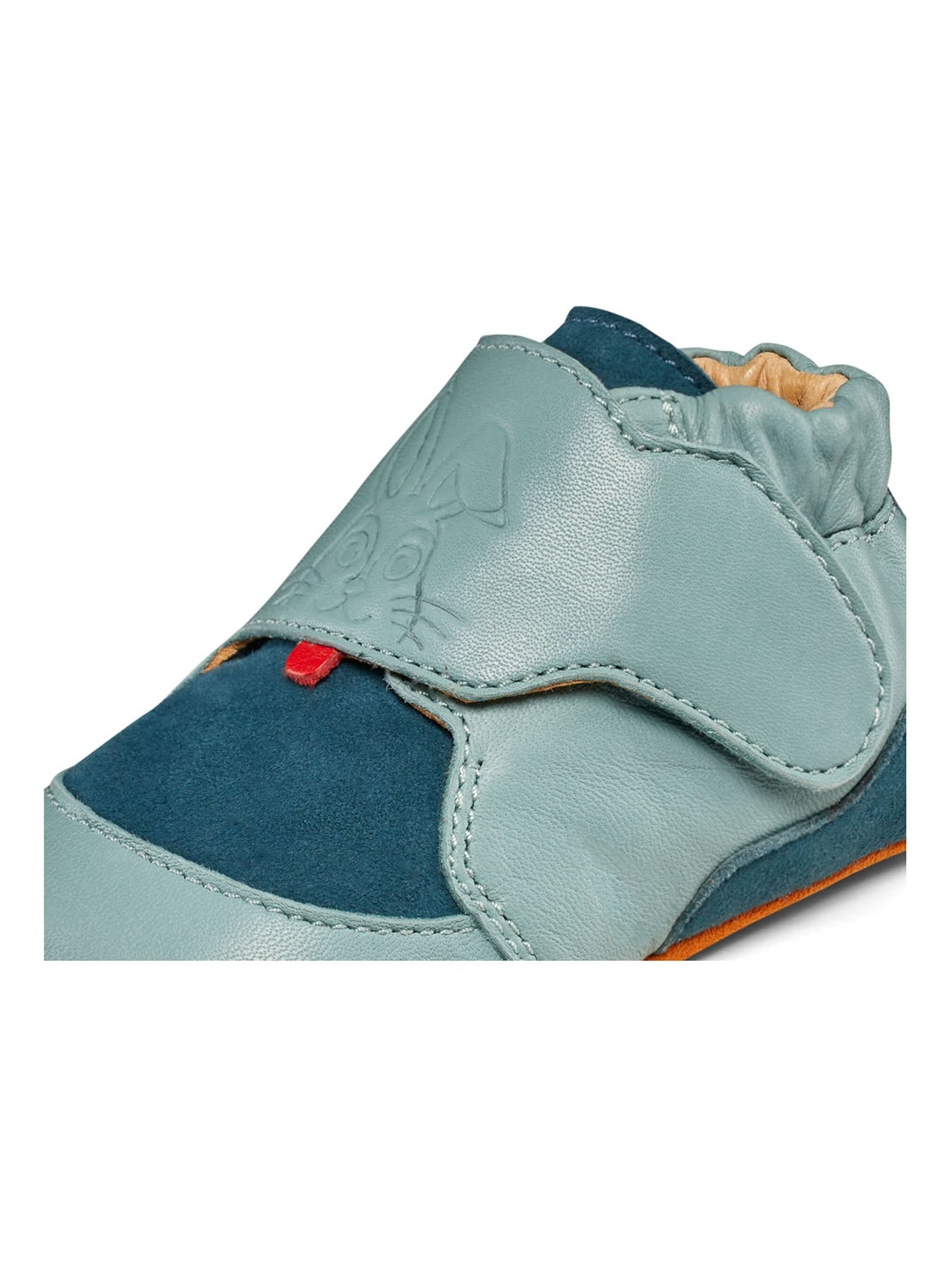 Zapato de gateo Affenzahn de cuero Crawly - Conejito