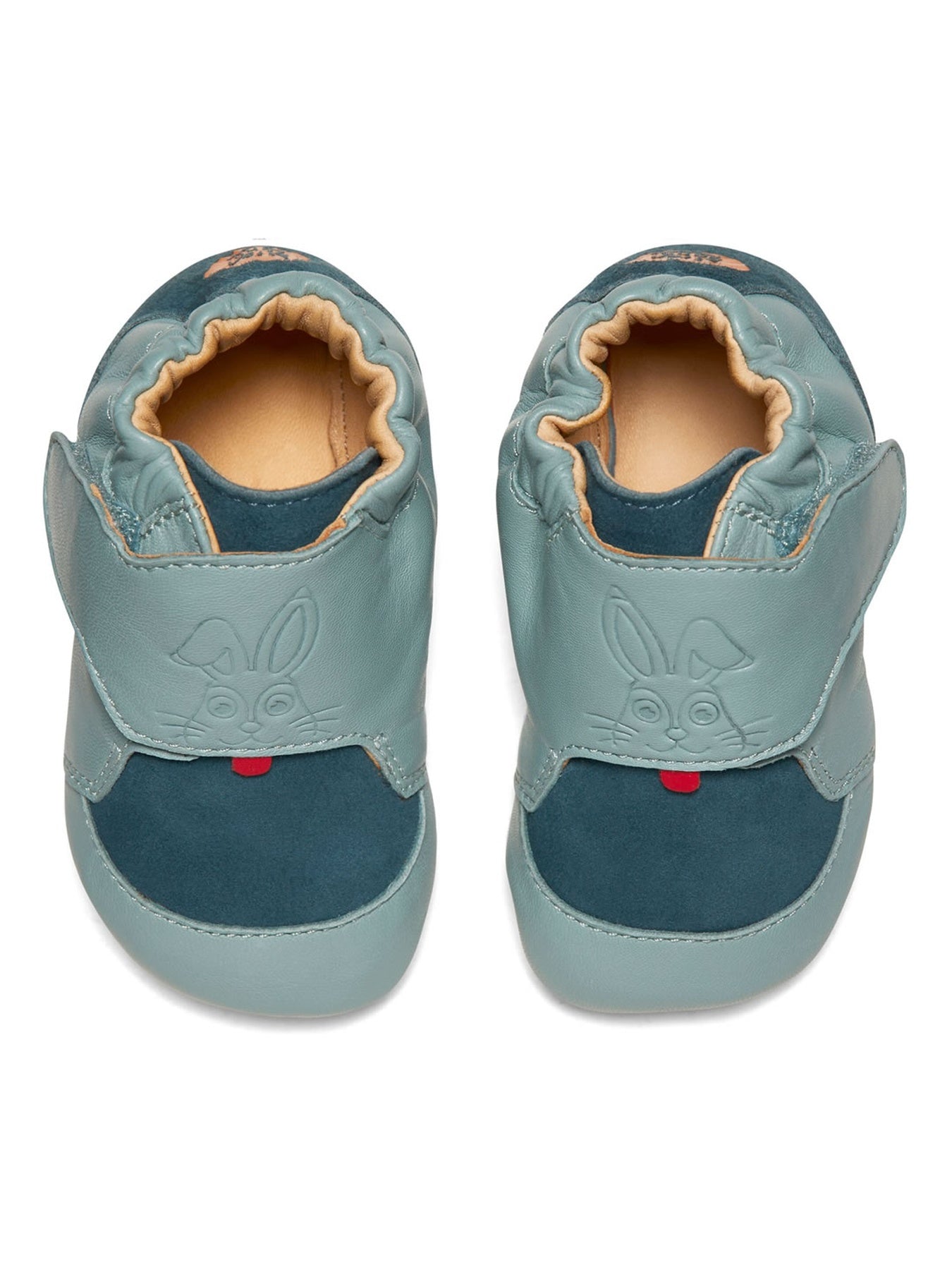 Zapato de gateo Affenzahn de cuero Crawly - Conejito