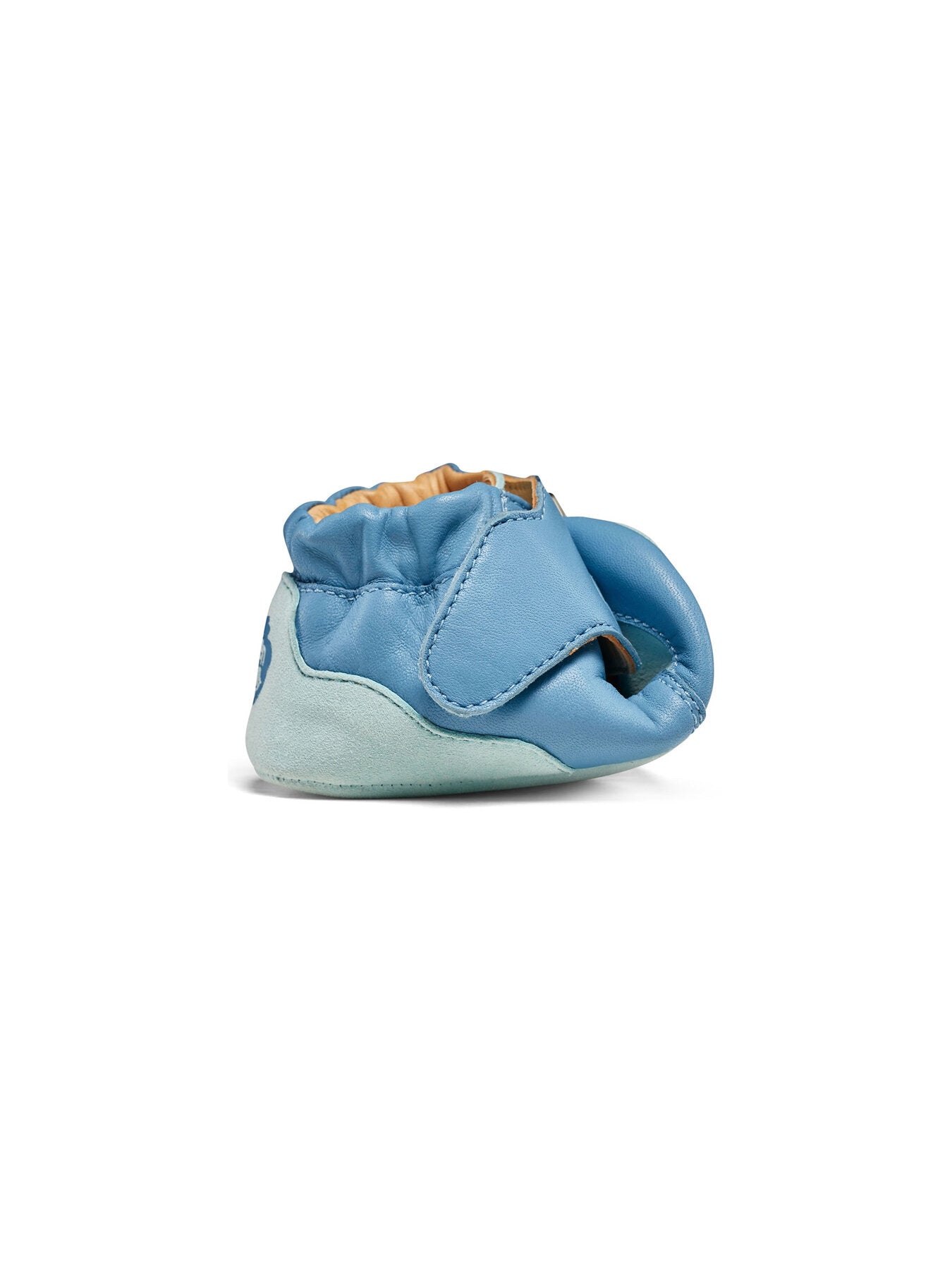 Zapato de gateo Affenzahn de cuero Crawly - Tiburón