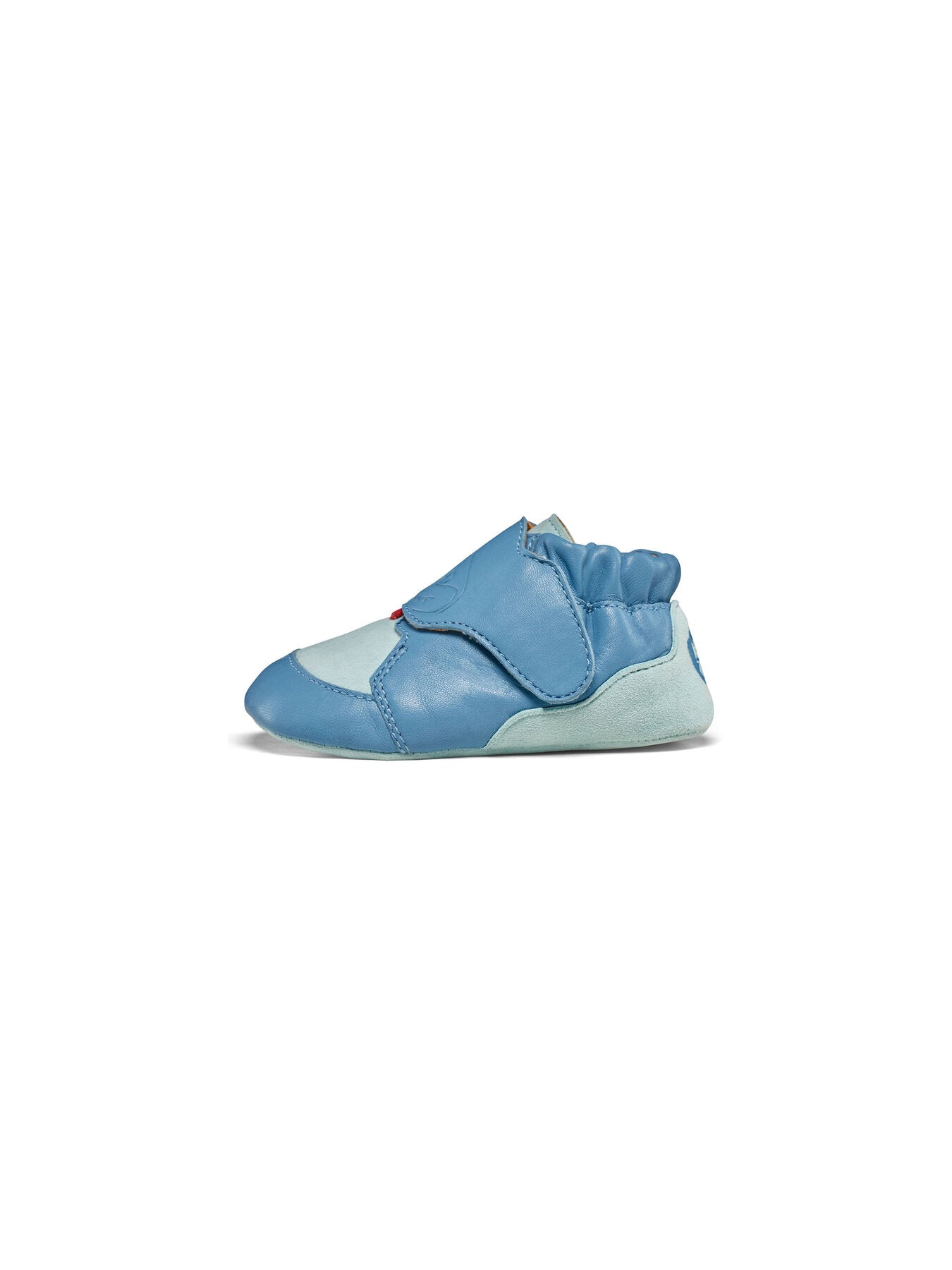 Zapato de gateo Affenzahn de cuero Crawly - Tiburón