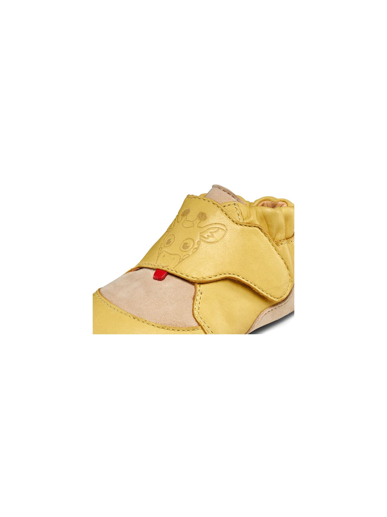 Zapato de gateo Affenzahn de cuero Crawly - Jirafa