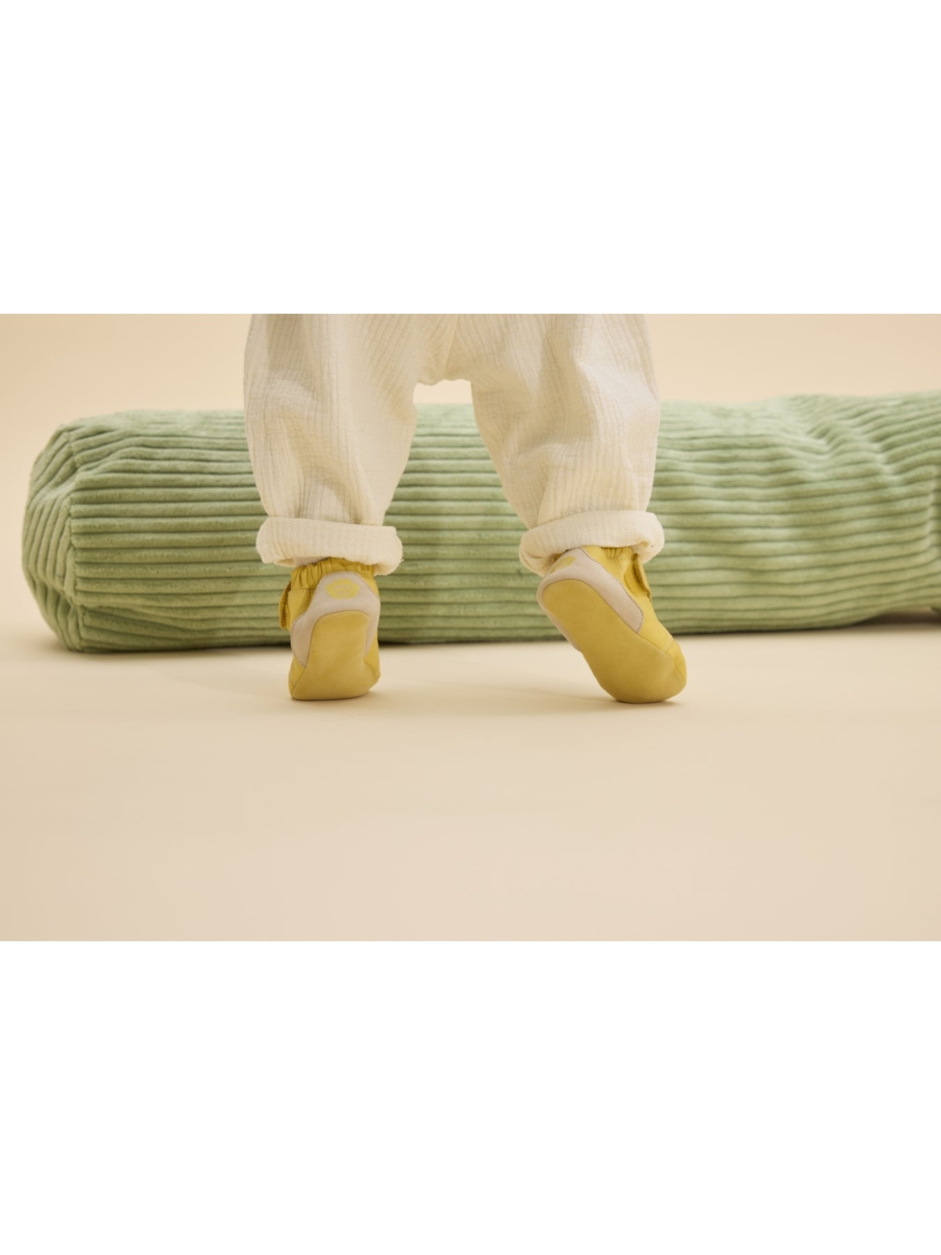 Zapato de gateo Affenzahn de cuero Crawly - Jirafa