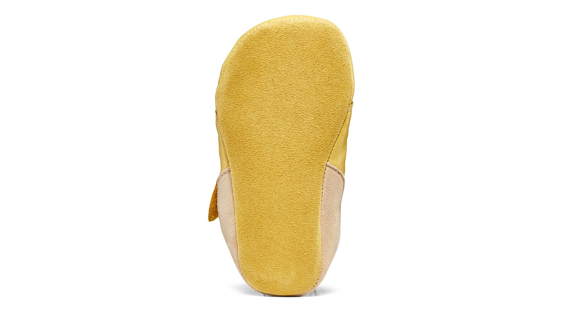Dětské barefoot capáčky Affenzahn Crawling Shoe Leather Crawly Giraffe
žluté detail podrážky