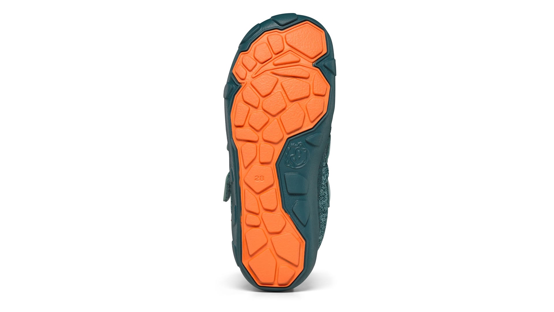 Dětské barefoot boty Affenzahn Low Boot Knit Happy Bunny
zelené podrážka
