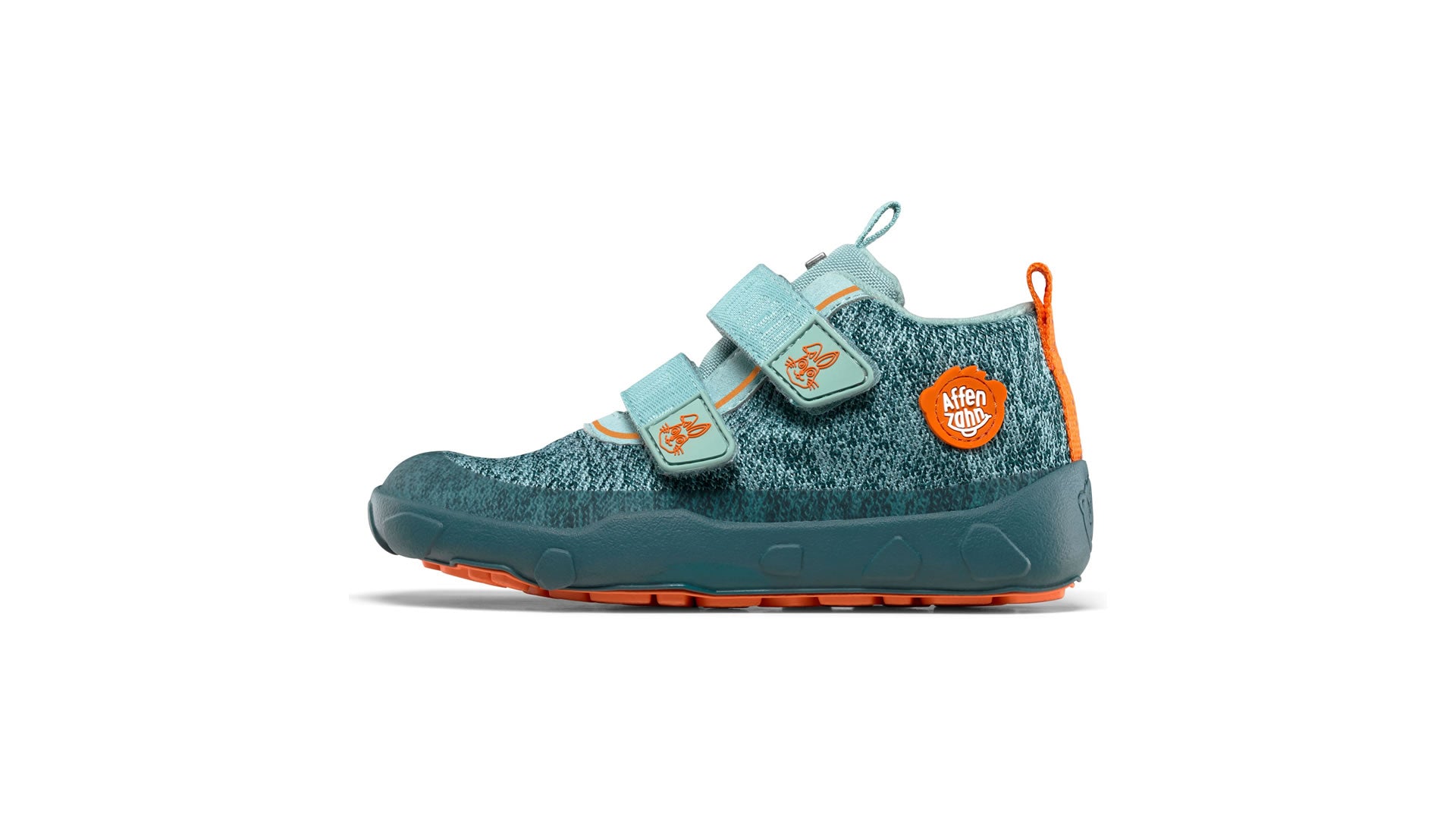 Dětské barefoot boty Affenzahn Low Boot Knit Happy Bunny
zelené zleva
