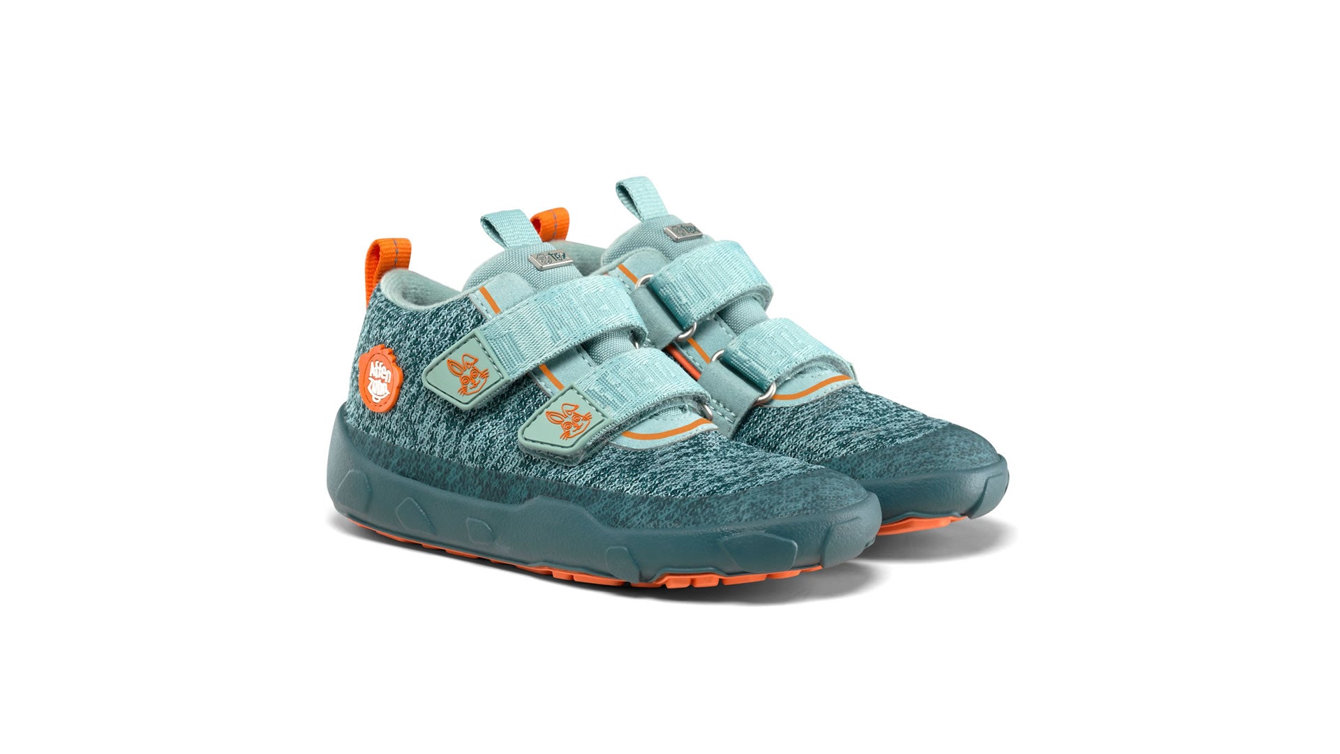 Dětské barefoot boty Affenzahn Low Boot Knit Happy Bunny
zelené pohled z pravé strany