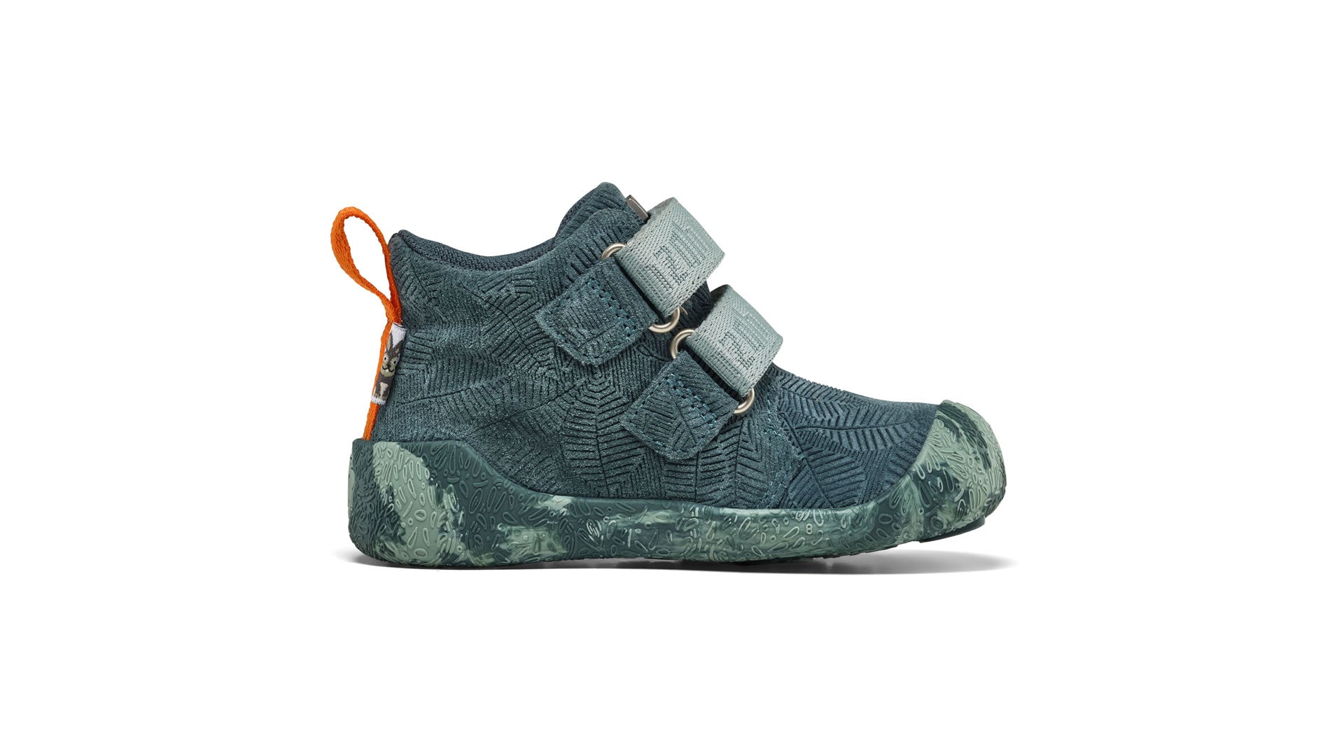 Dětské barefoot boty Affenzahn Prewalker Lowboot Leather Talky Bunny
zelené pohled na vnitřní stranu