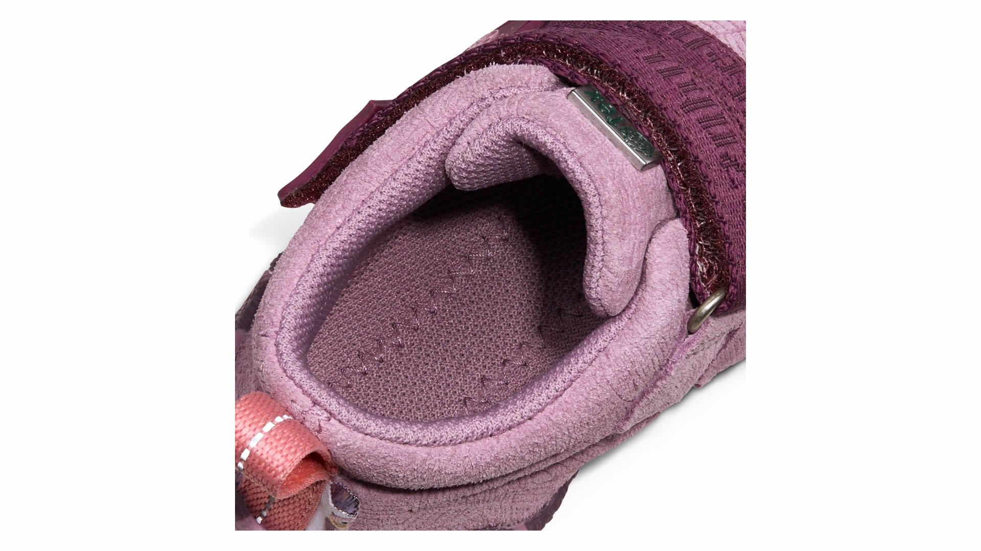 Dětské barefoot boty Affenzahn Prewalker Lowboot Leather Talky Otter
růžové detail vstupu do boty