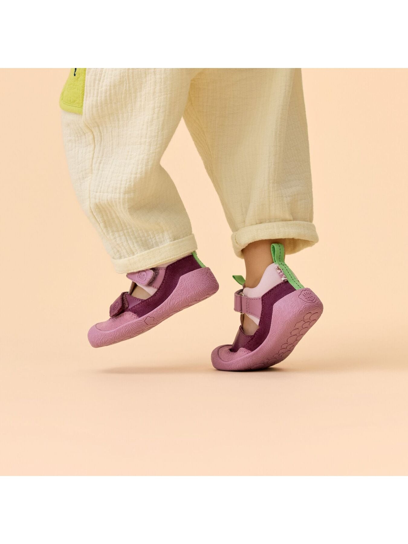 Affenzahn Prewalker Sandal Leather Freely - Otter