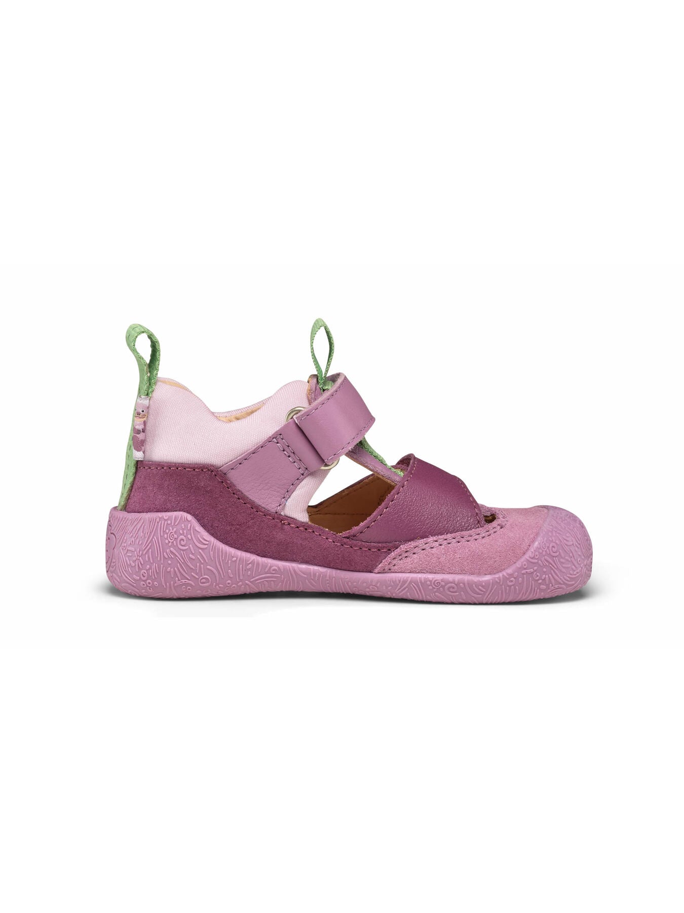 Affenzahn Prewalker Sandal Leather Freely - Otter