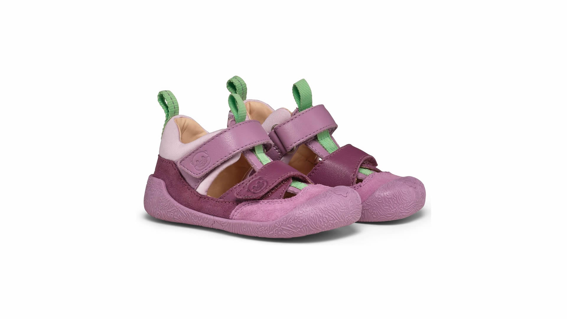 Affenzahn Prewalker Sandal Leather Freely - Otter