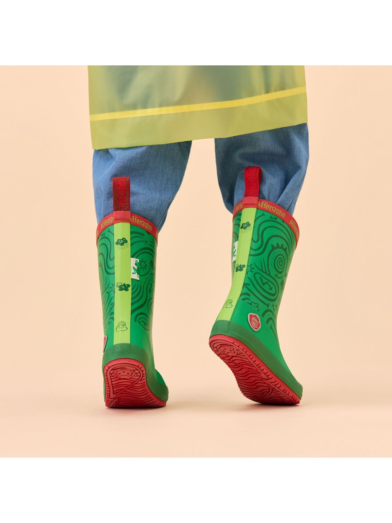 Affenzahn Rainboot Vegan Plashy - Frog