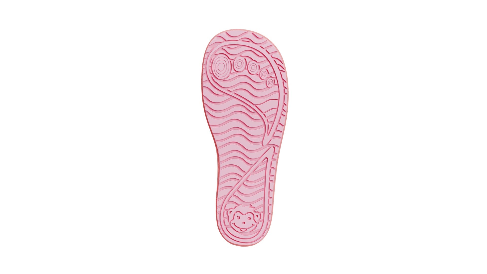 Affenzahn Rainboot Vegan Plashy - Unicorn růžová podrážka z kaučuku a gumy s flexibilním designem barefoot boty