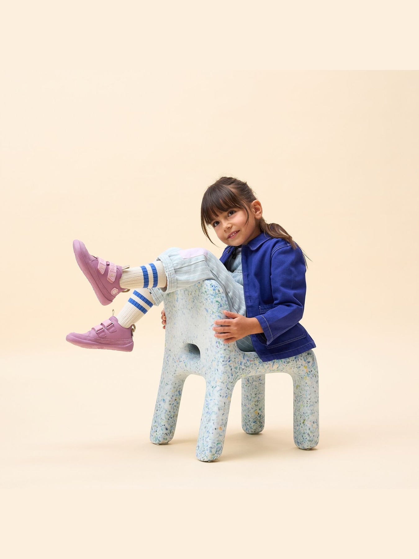 Affenzahn Sneaker Leather Buddy - Otter