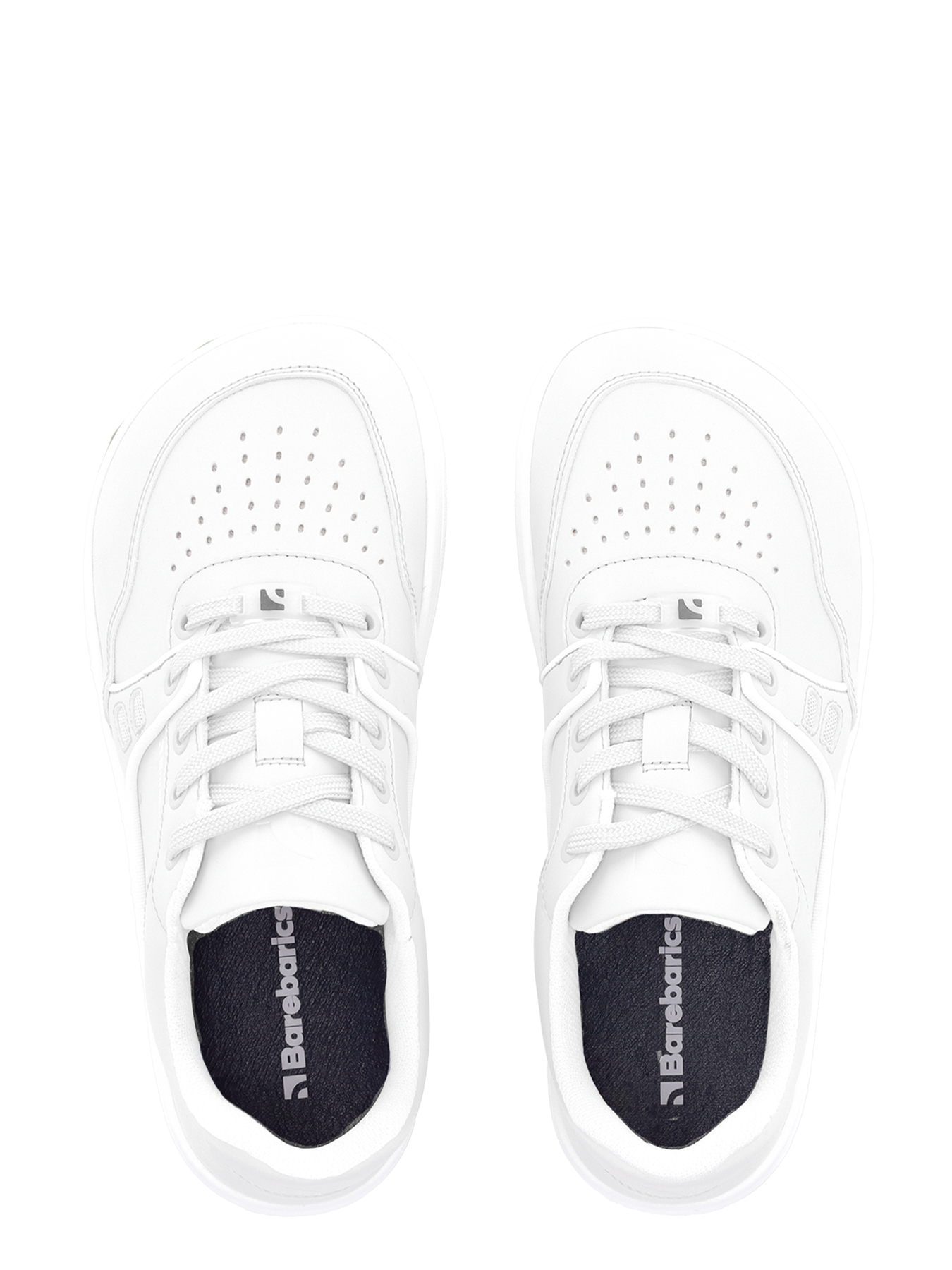 Barefoot boty Barebarics Arise - All White celé bílé shora