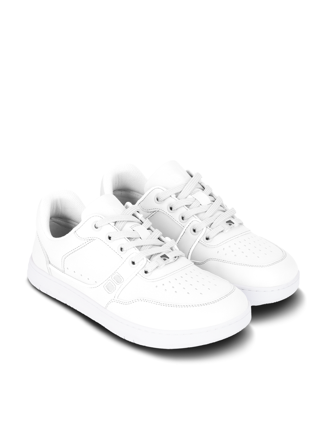 Barefoot boty Barebarics Arise - All White celé bílé zprava zpředu