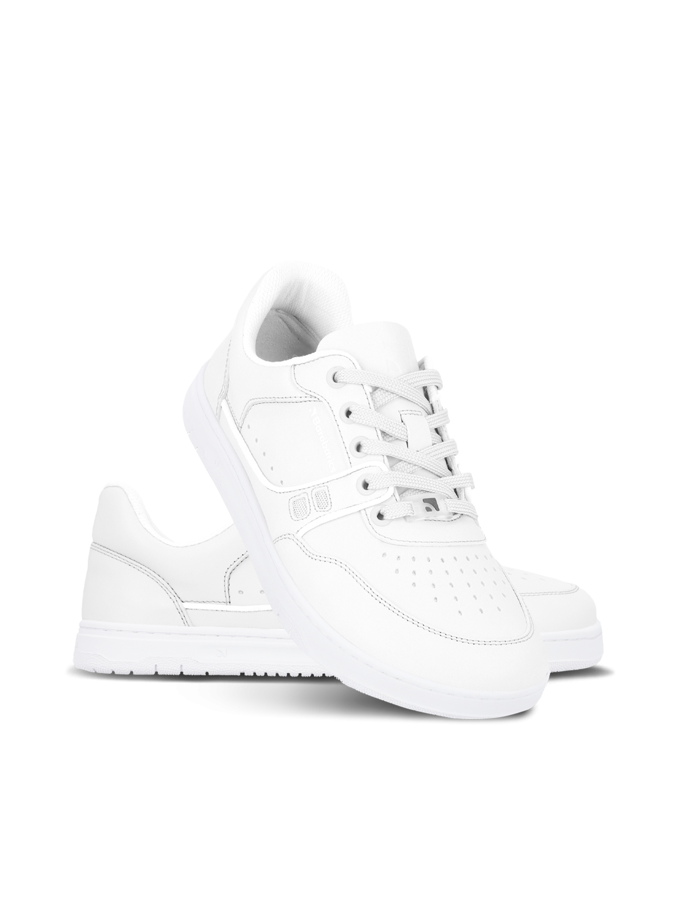 Barefoot boty Barebarics Arise - All White celé bílé zpředu