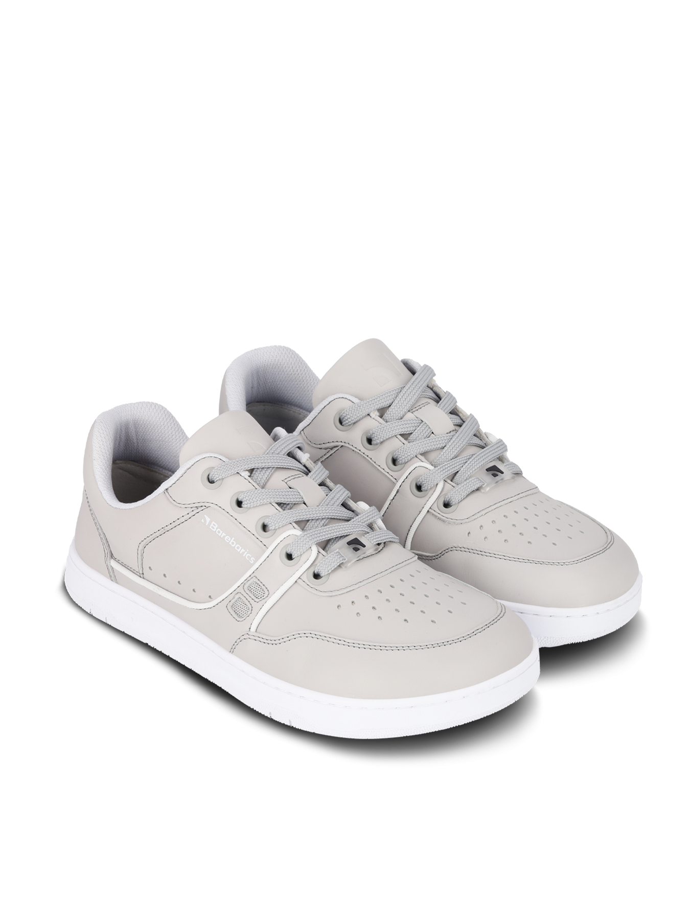 Barefoot boty Barebarics Arise - Light Grey šedé s bílou podrážkou