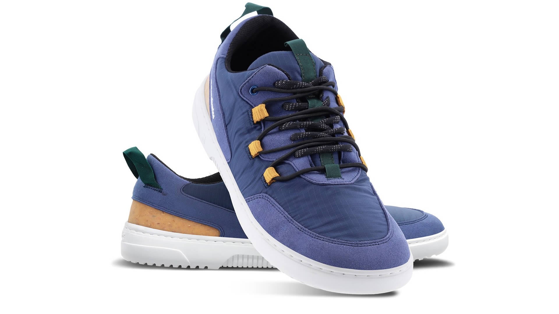 Barebarics Revive tenisky Blue & White - z boku
