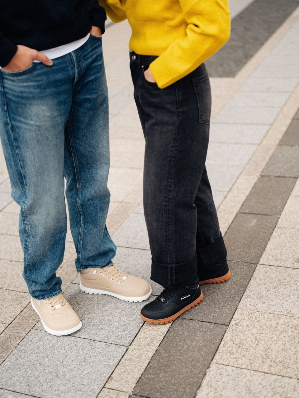 Barebarics UrbanEdge - Black dámské barefoot zimní boty se širokou špičkou a flexibilní podrážkou pro zdravý vývoj chodidla.