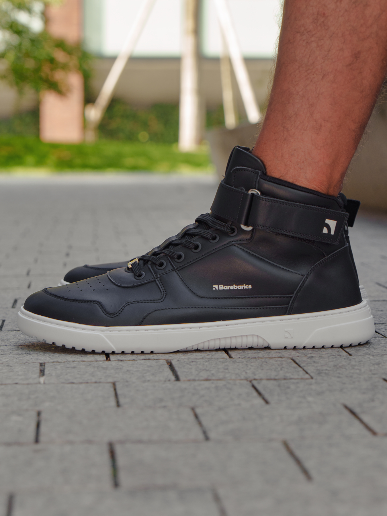Barebarics Zing - High Top - Black & White pánské