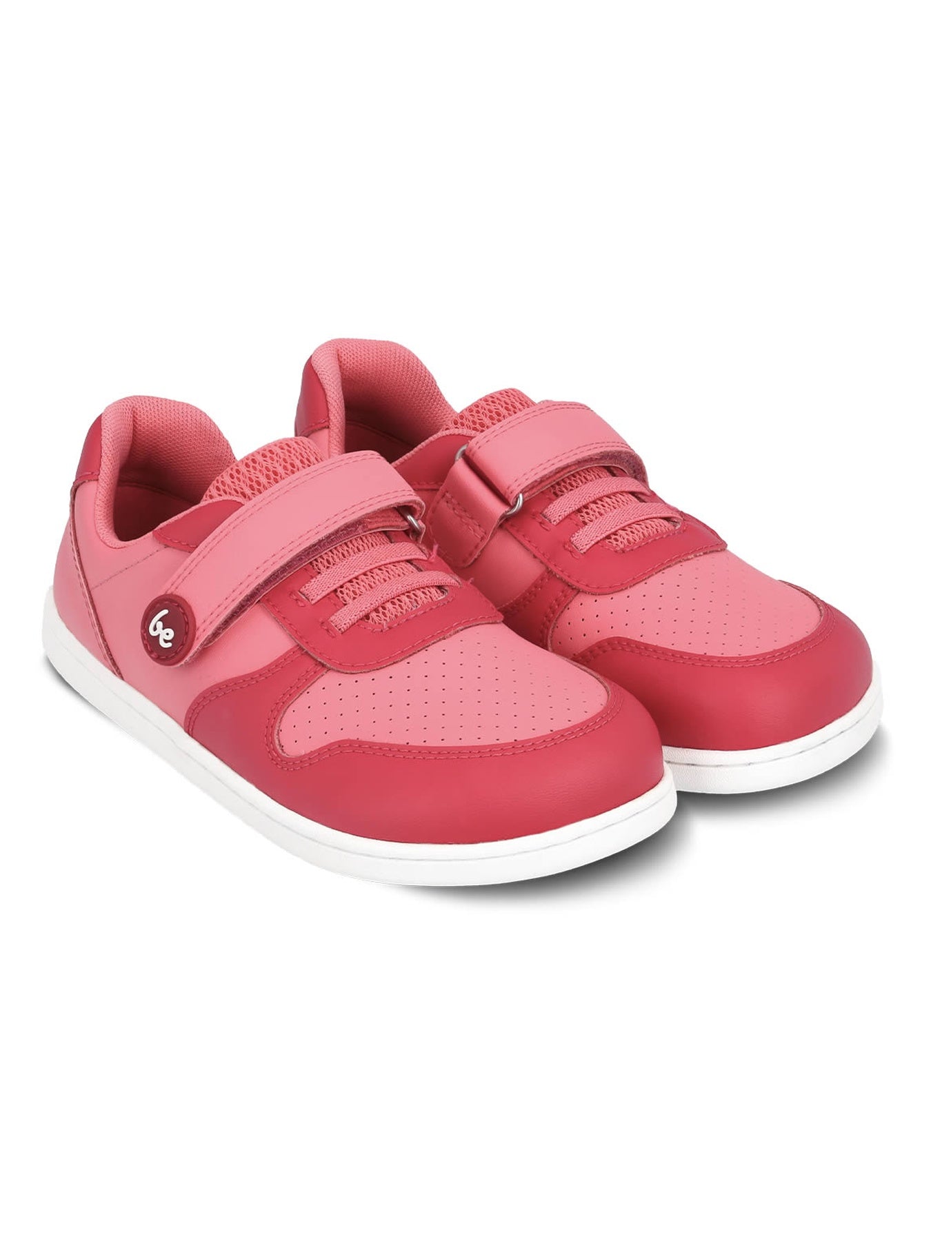 Dětské celoroční barefoot boty Be Lenka Scoot - Light & Dark Pink