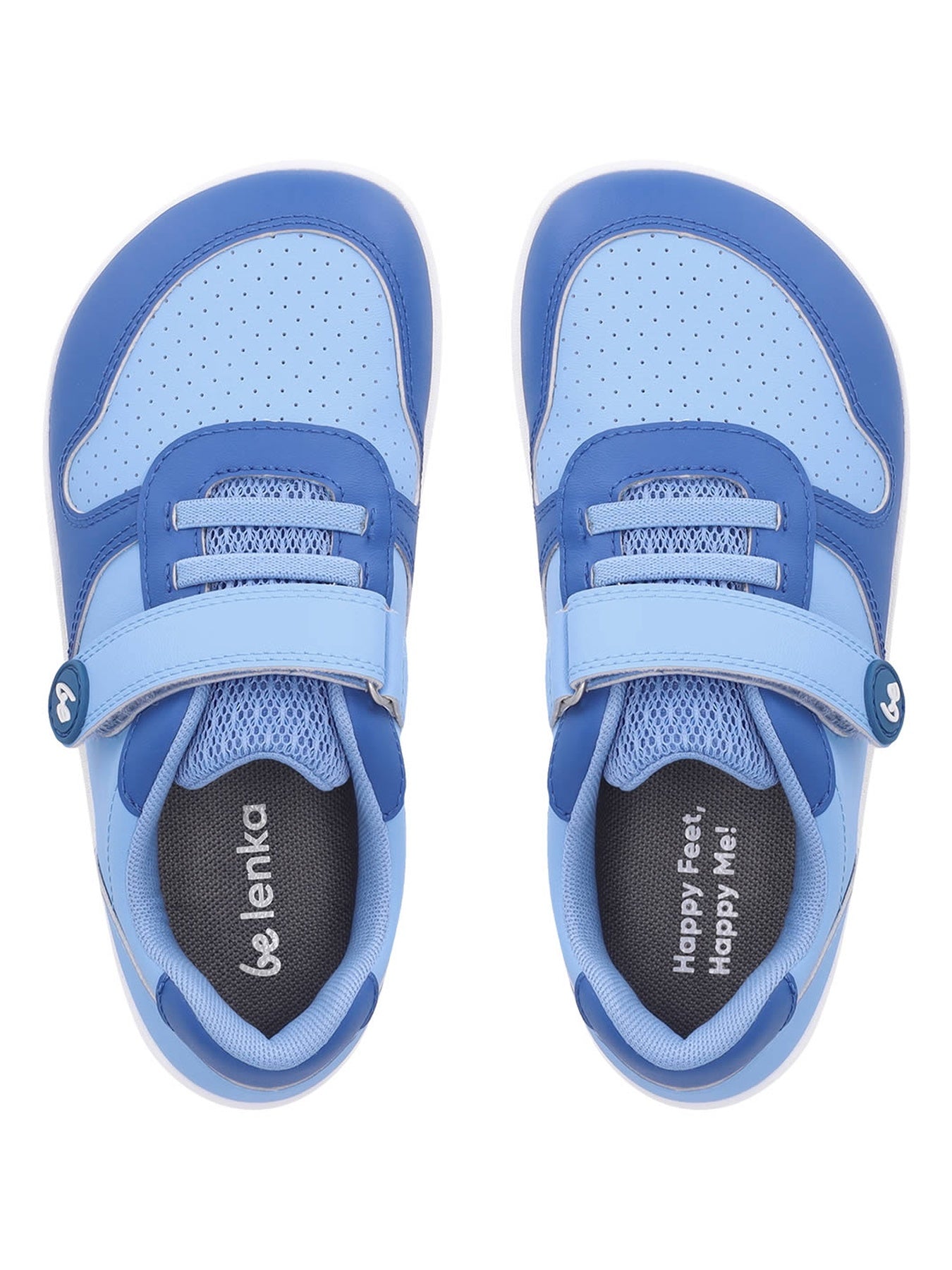 Zapatos barefoot para todo el año para niños Be Lenka Scoot - Light & Royale Blue