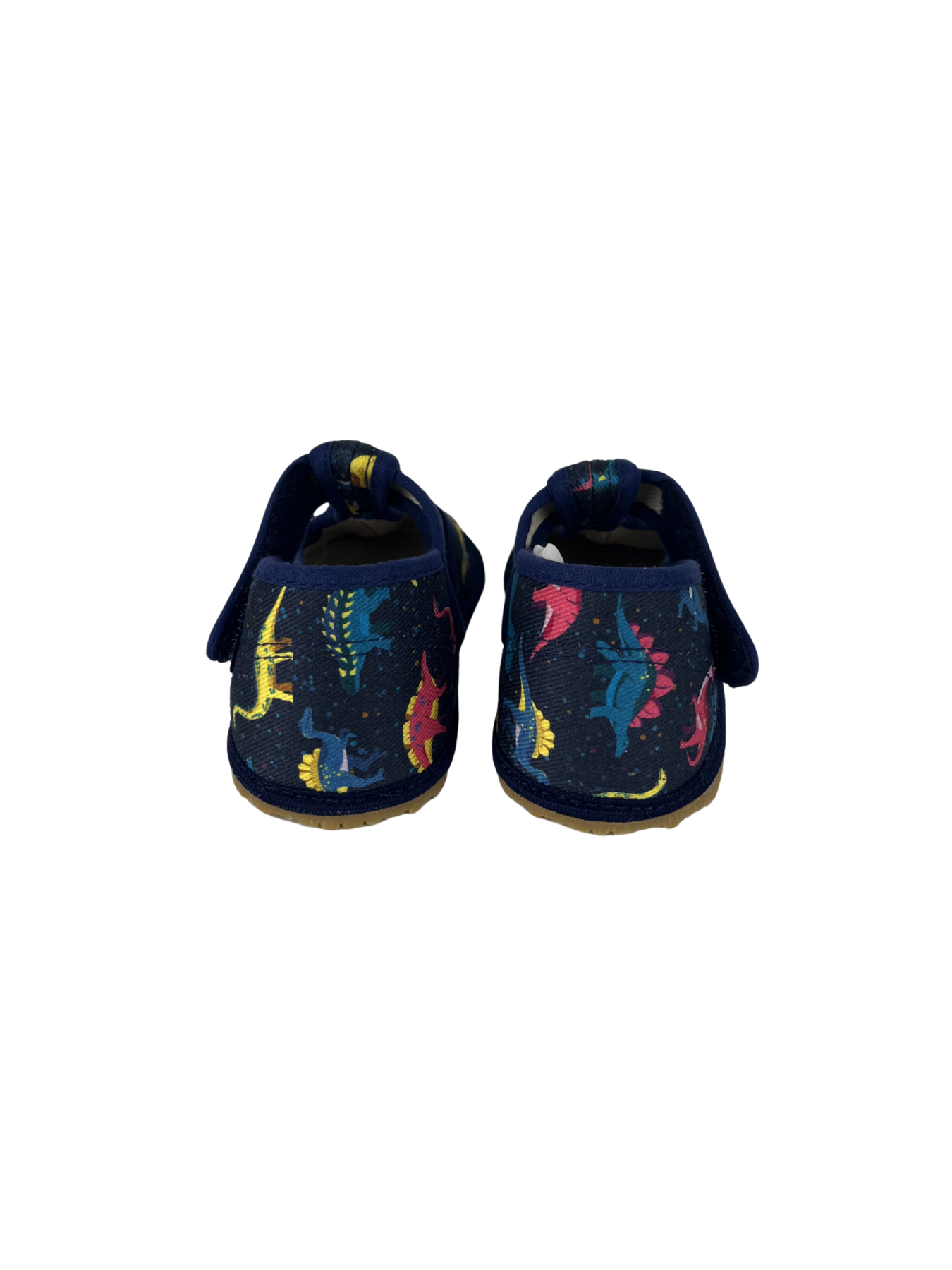 Dětské barefoot bačkůrky Beda BF 060010/W/02 SLIM - Colorful Dinos