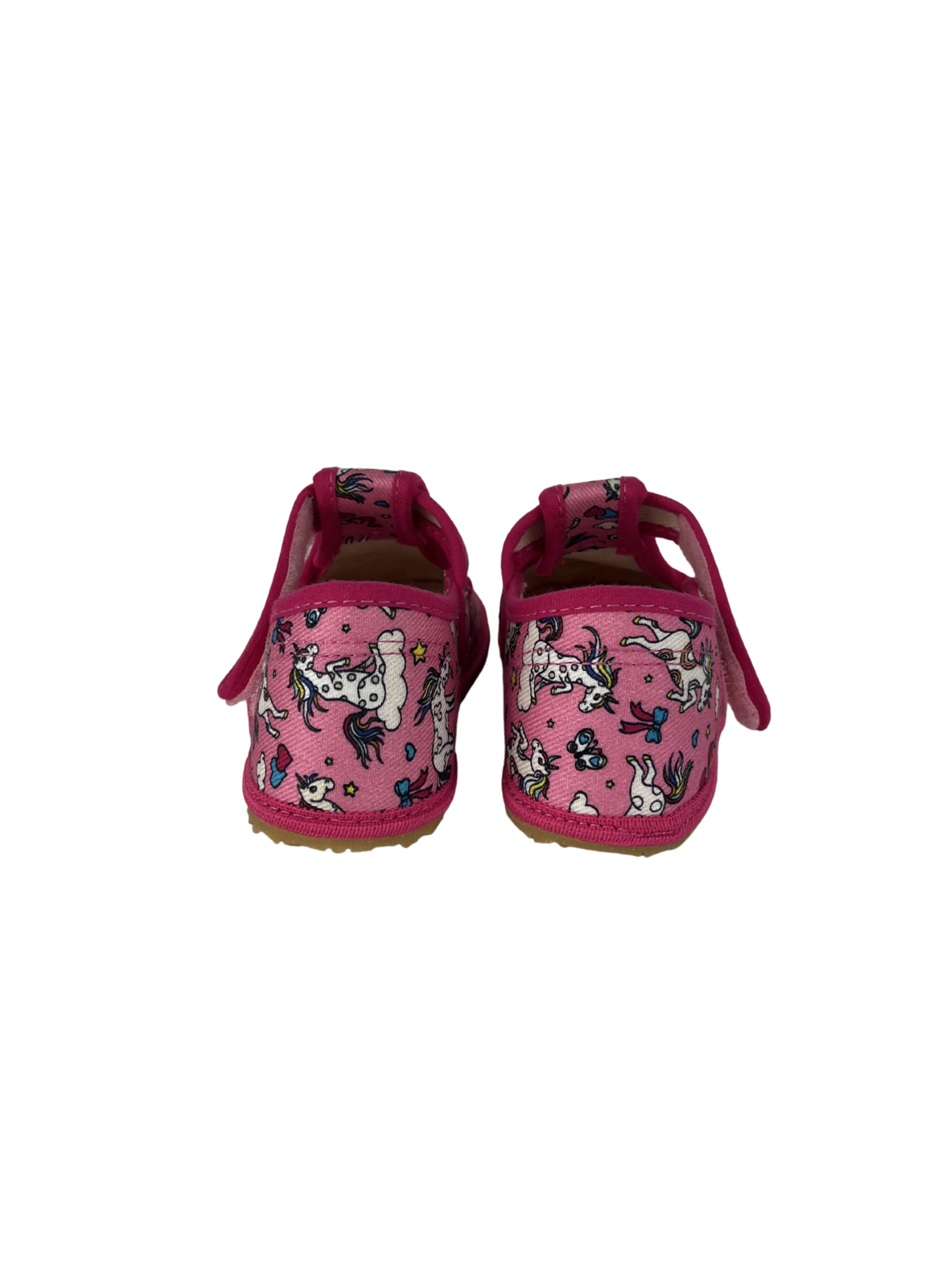 Dětské barefoot bačkůrky Beda BF 060010/W - Crazy Unicorn