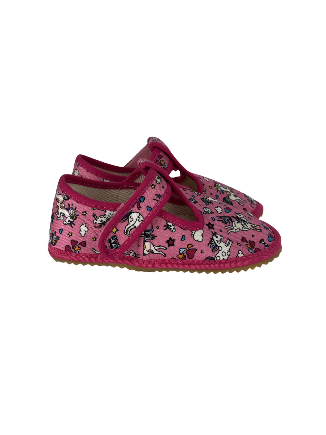 Dětské barefoot bačkůrky Beda BF 060010/W - Crazy Unicorn