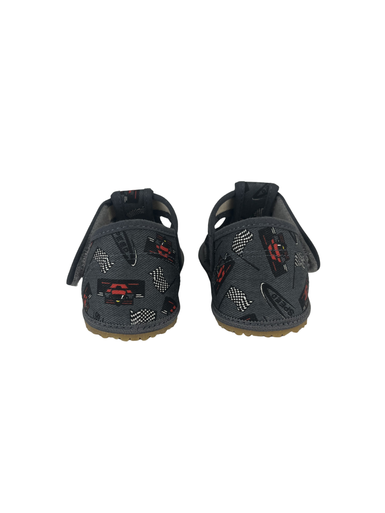 Dětské barefoot bačkůrky Beda BFN 170020/W - Grey Formula