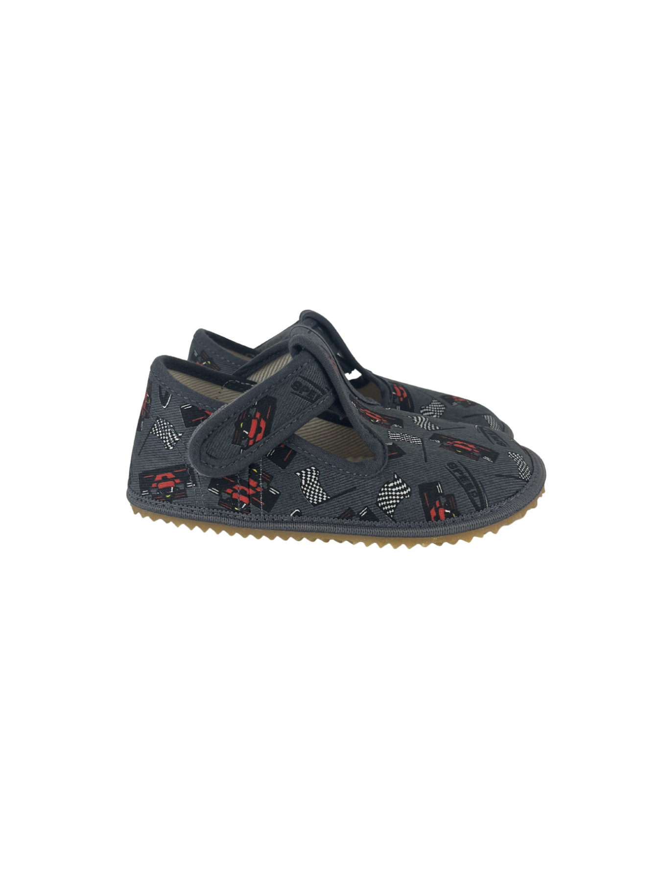 Dětské barefoot bačkůrky Beda BFN 170020/W - Grey Formula