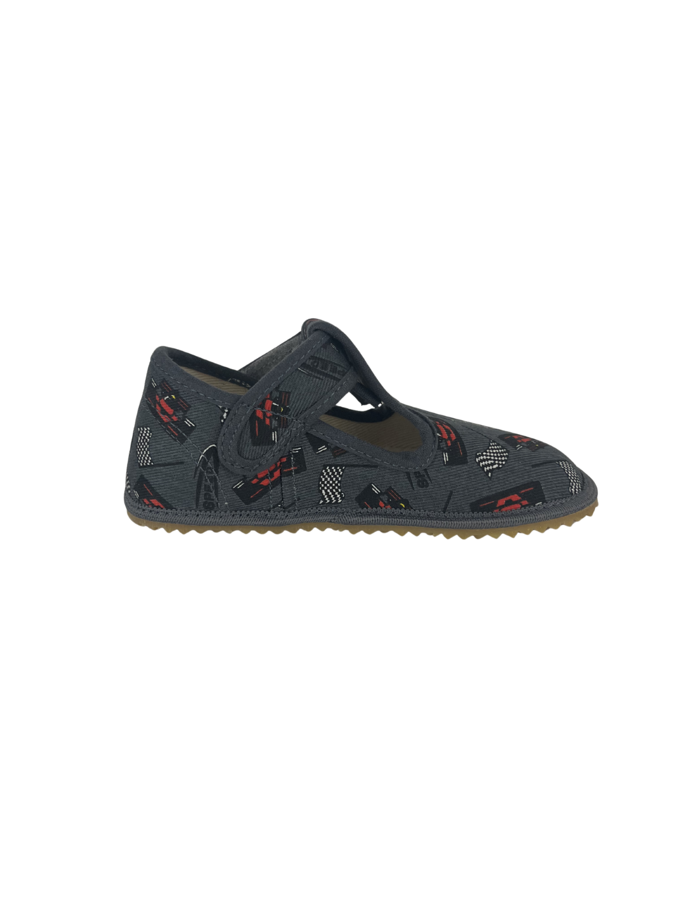 Dětské barefoot bačkůrky Beda BFN 170020/W - Grey Formula
