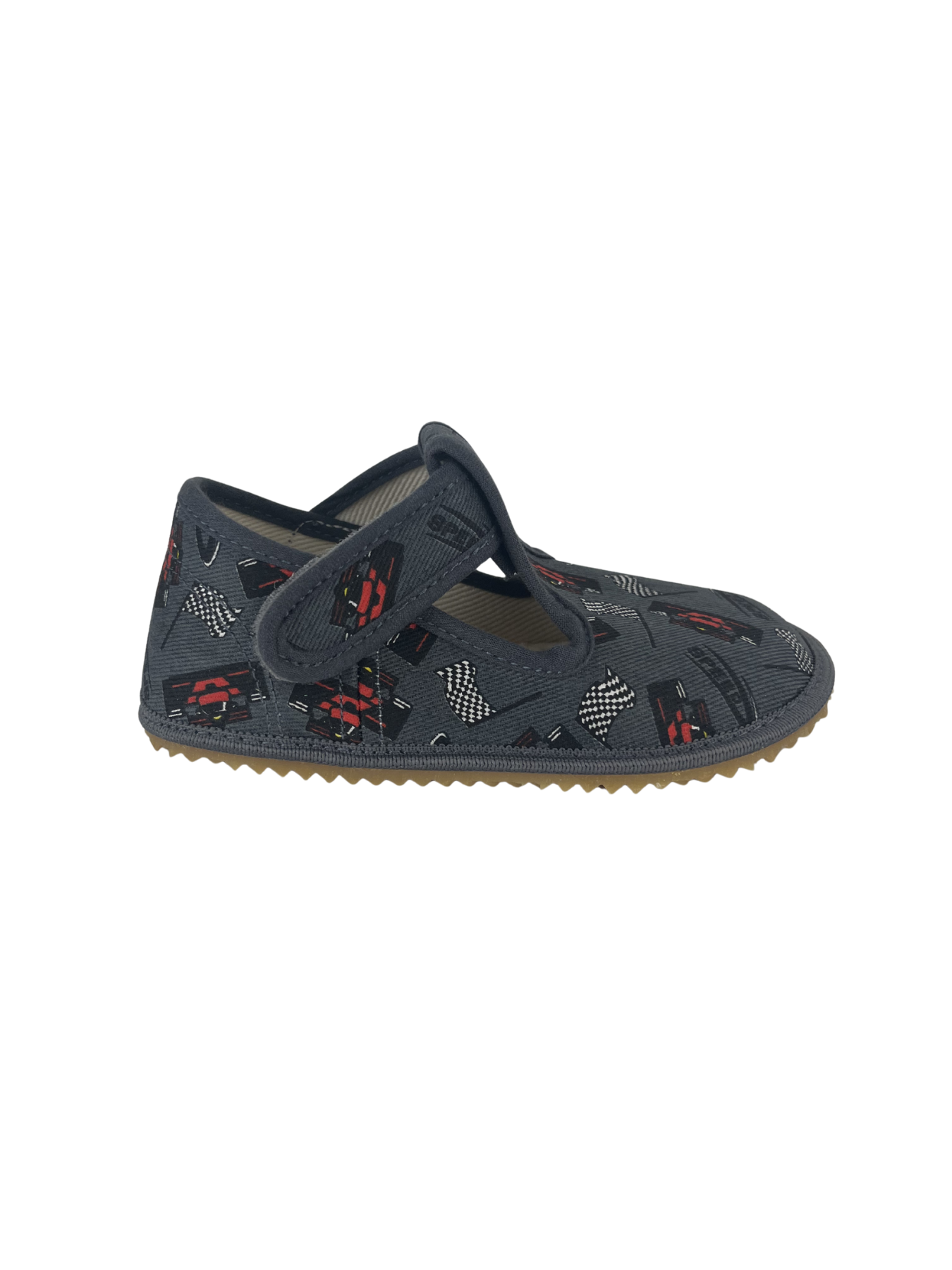 Dětské barefoot bačkůrky Beda BFN 170020/W - Grey Formula