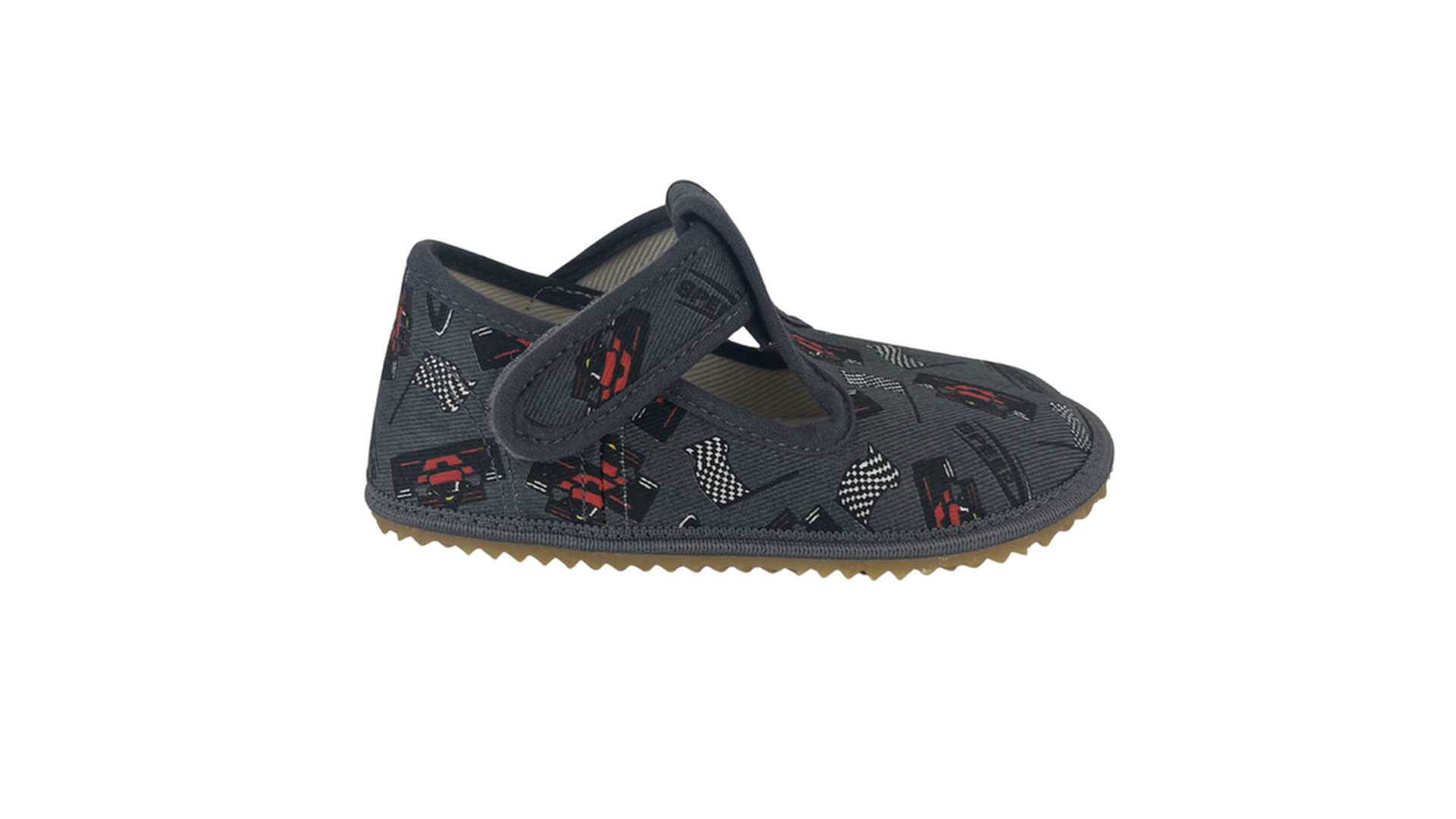 Pantuflas barefoot infantiles Beda BFN 170020/W - Grey Formula