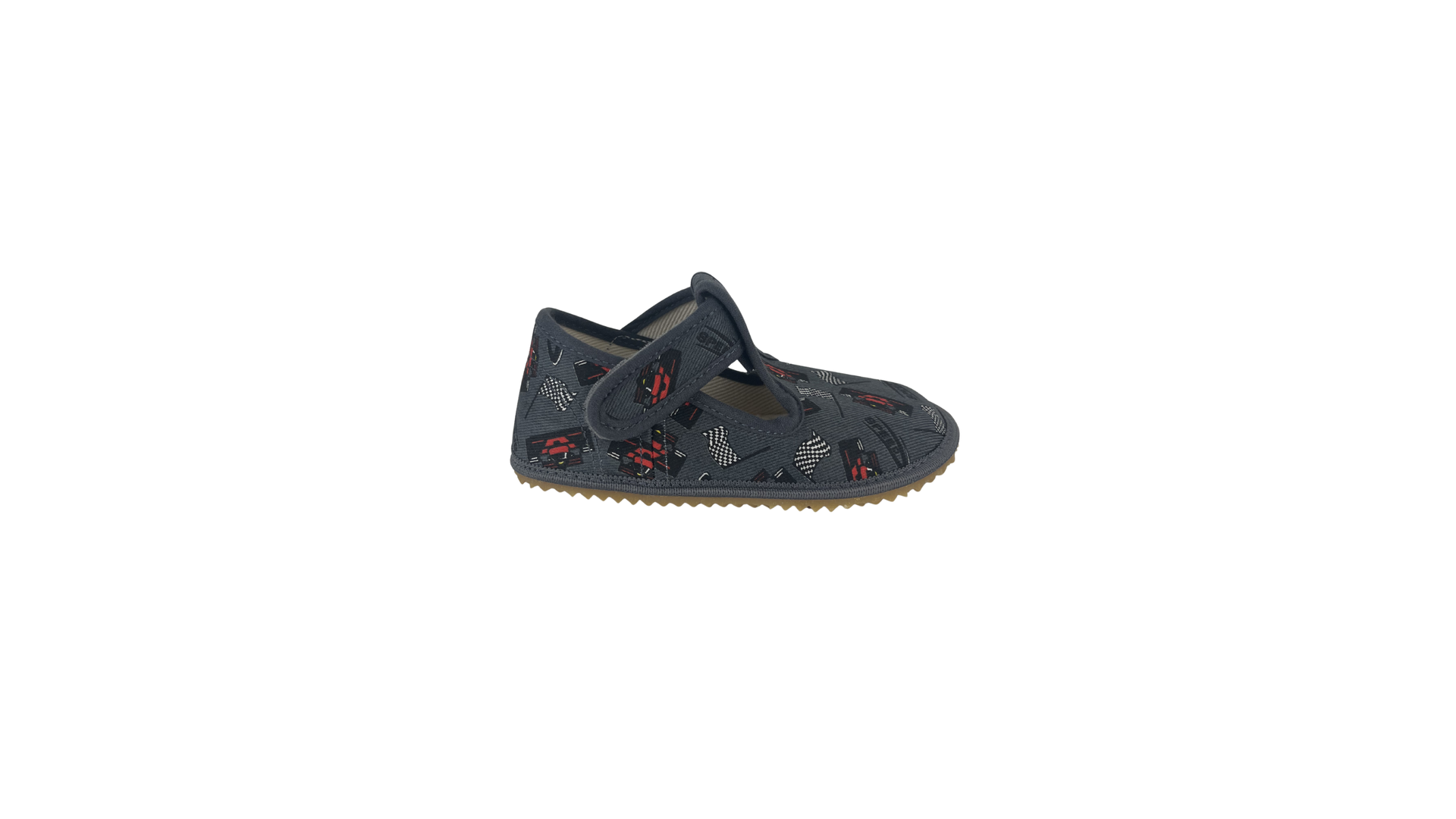 Dětské barefoot bačkůrky Beda BFN 170020/W - Grey Formula