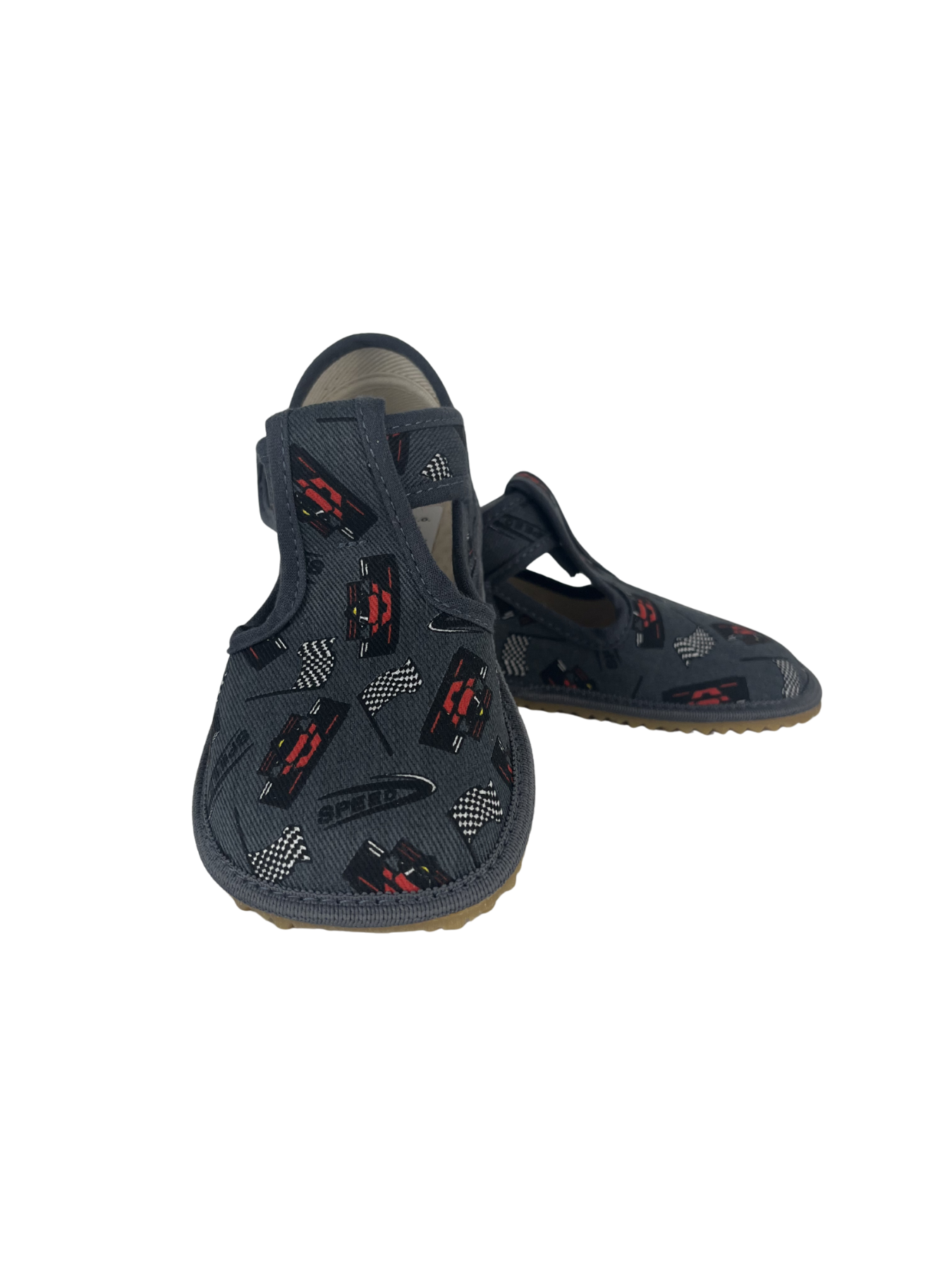 Dětské barefoot bačkůrky Beda BFN 170020/W - Grey Formula