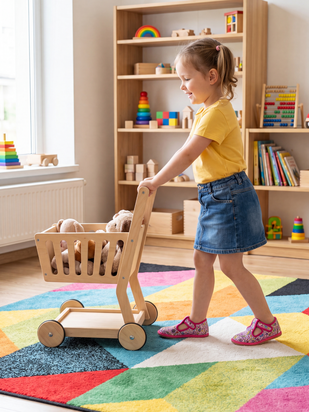 Dětské barefoot bačkůrky Beda BFN 170020/W - Music