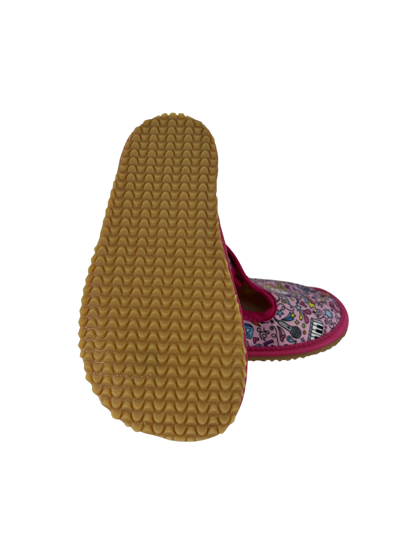 Dětské barefoot bačkůrky Beda BFN 170020/W - Music