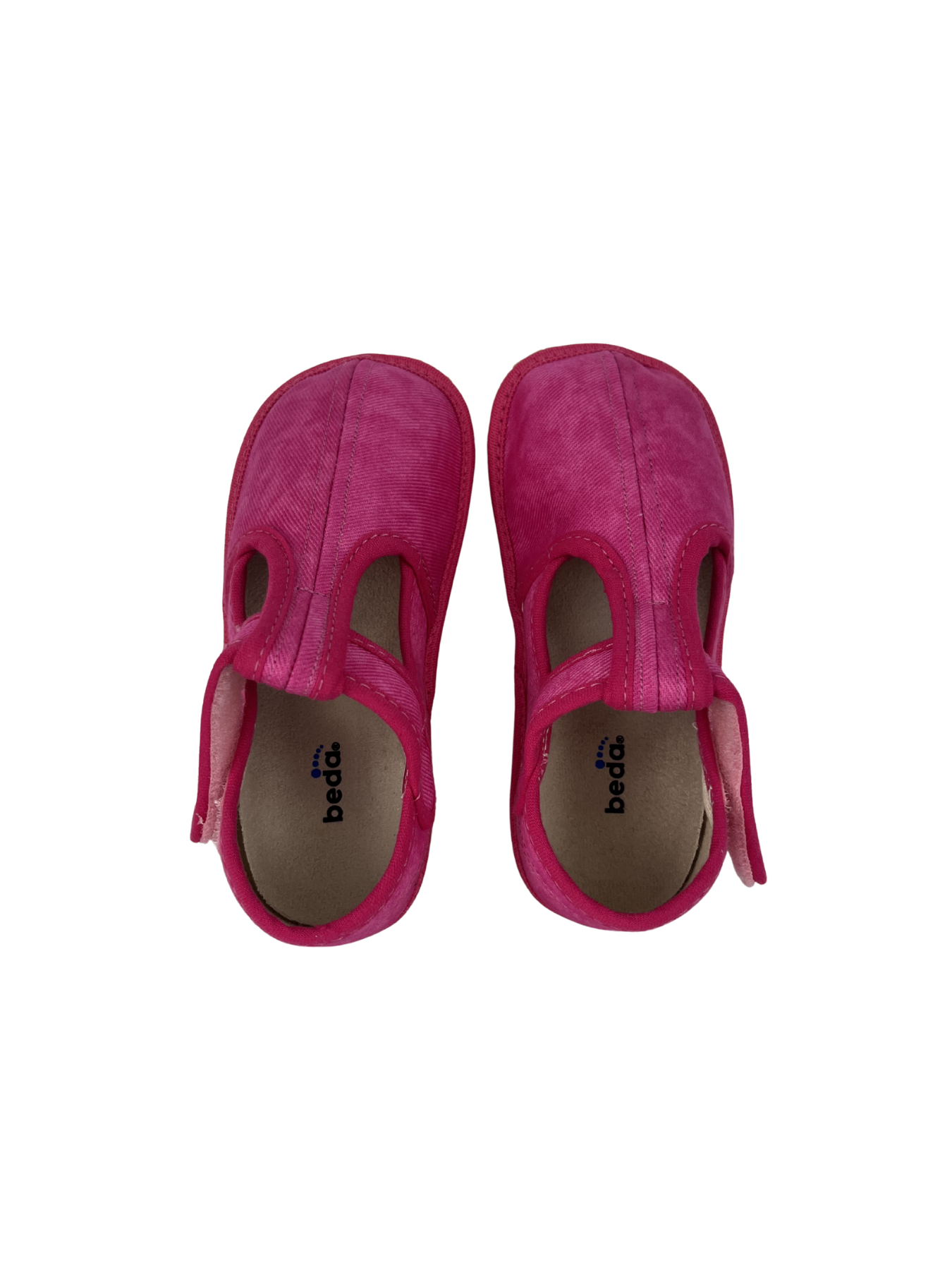 Dětské barefoot bačkůrky Beda BF 060010/W/02 SLIM - Pink Batik