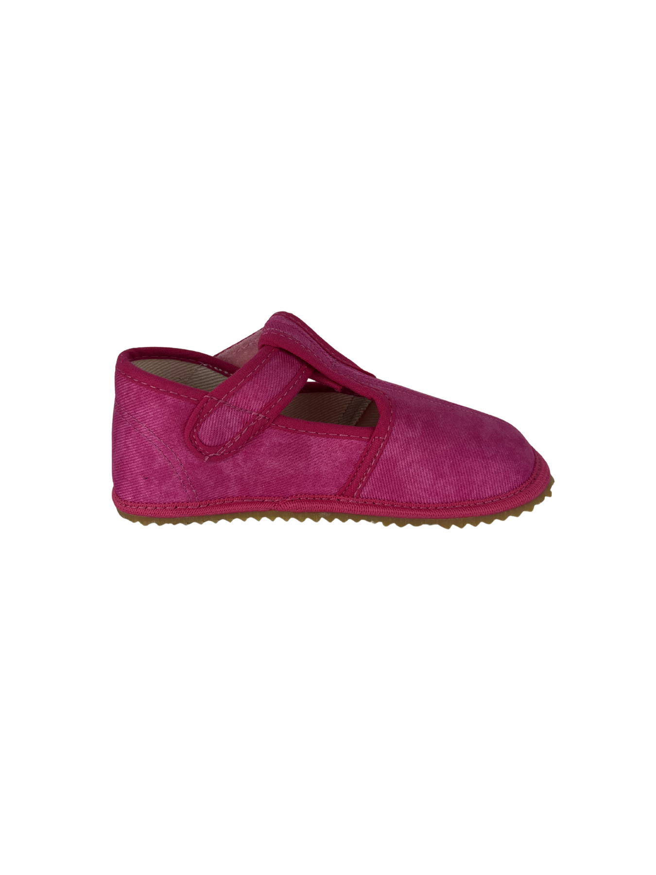 Dětské barefoot bačkůrky Beda BF 060010/W/02 SLIM - Pink Batik