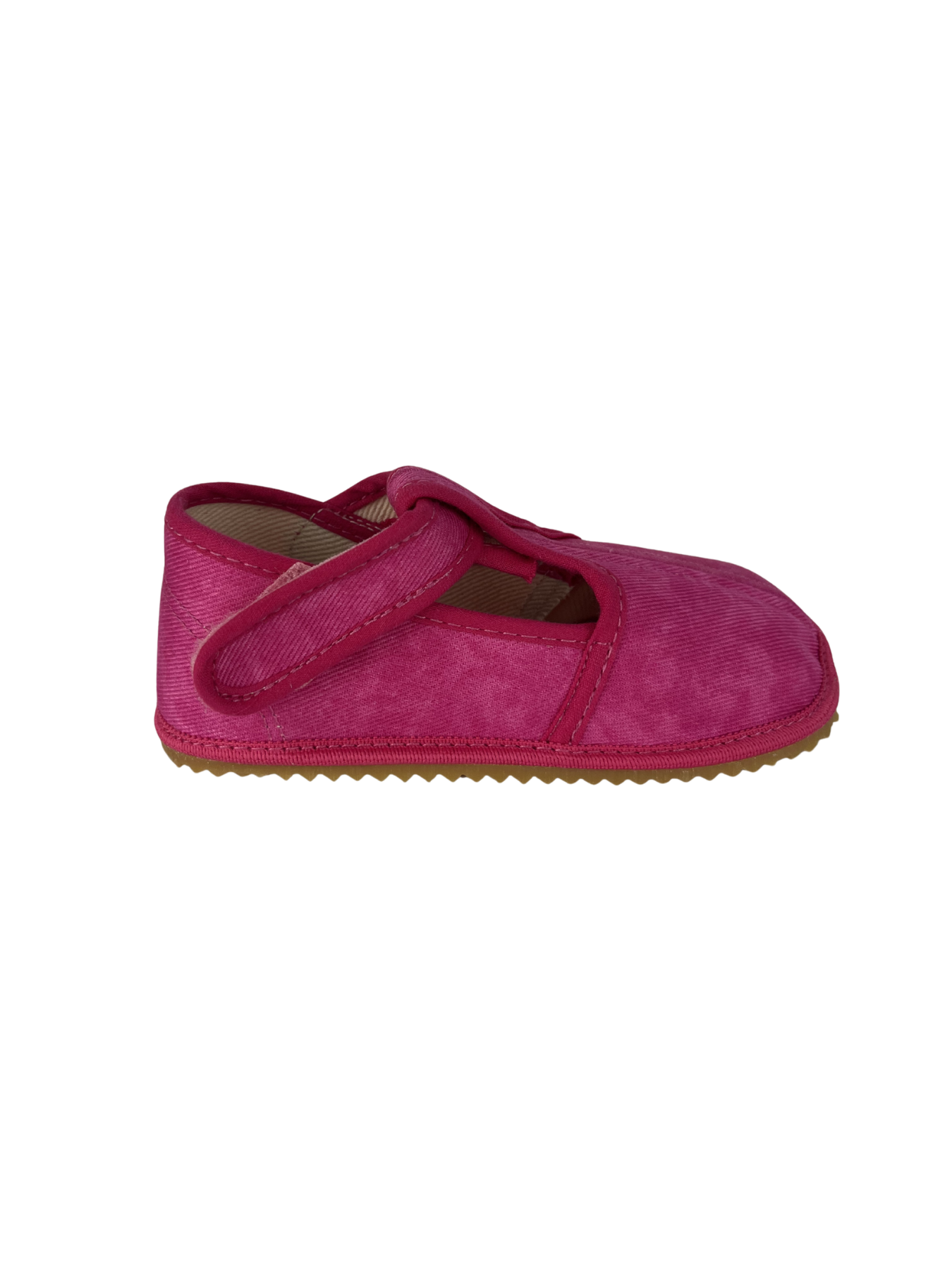 Dětské barefoot bačkůrky Beda BF 060010/W/02 SLIM - Pink Batik