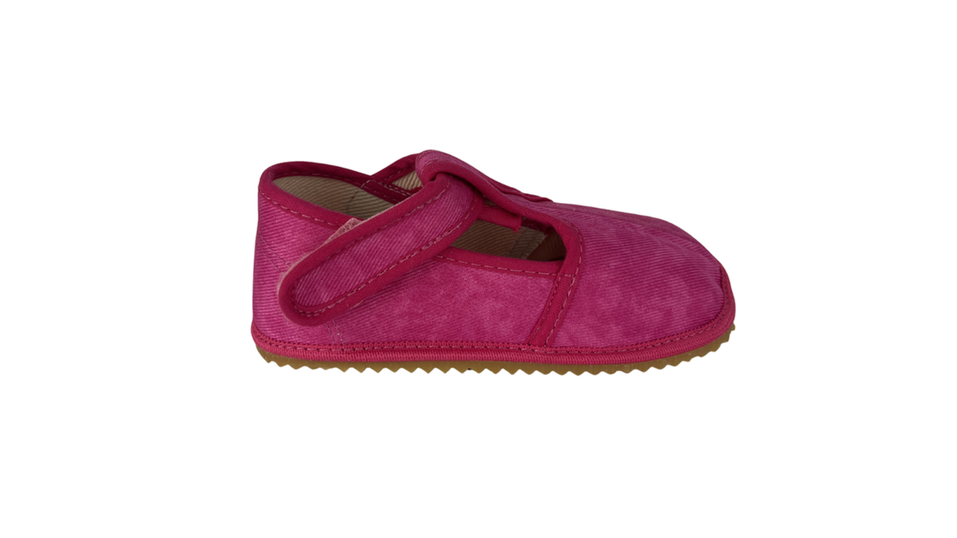 Pantuflas barefoot infantiles Beda BF 060010/W/02 SLIM - Pink Batik