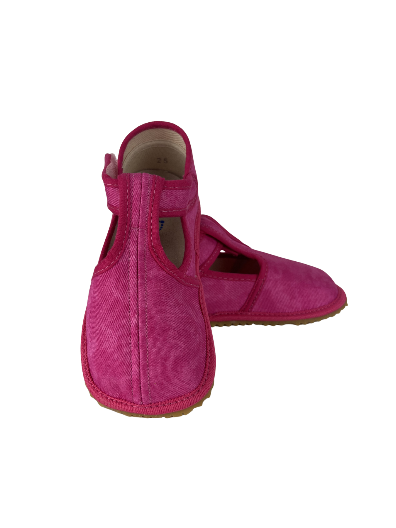 Dětské barefoot bačkůrky Beda BF 060010/W/02 SLIM - Pink Batik