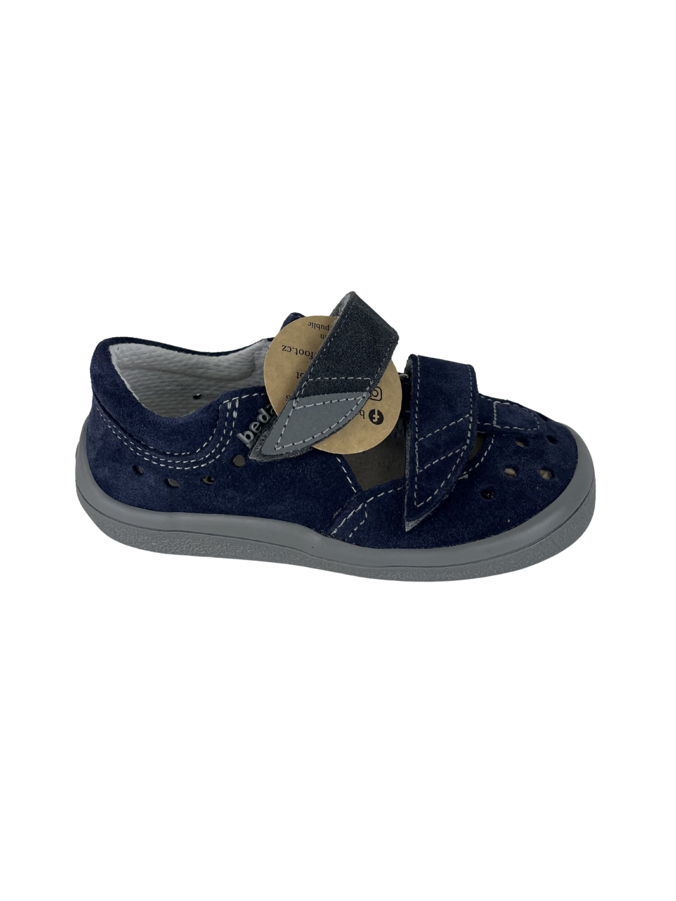 Dětské barefoot sandály Beda BF 0001/SD/W - LUCAS