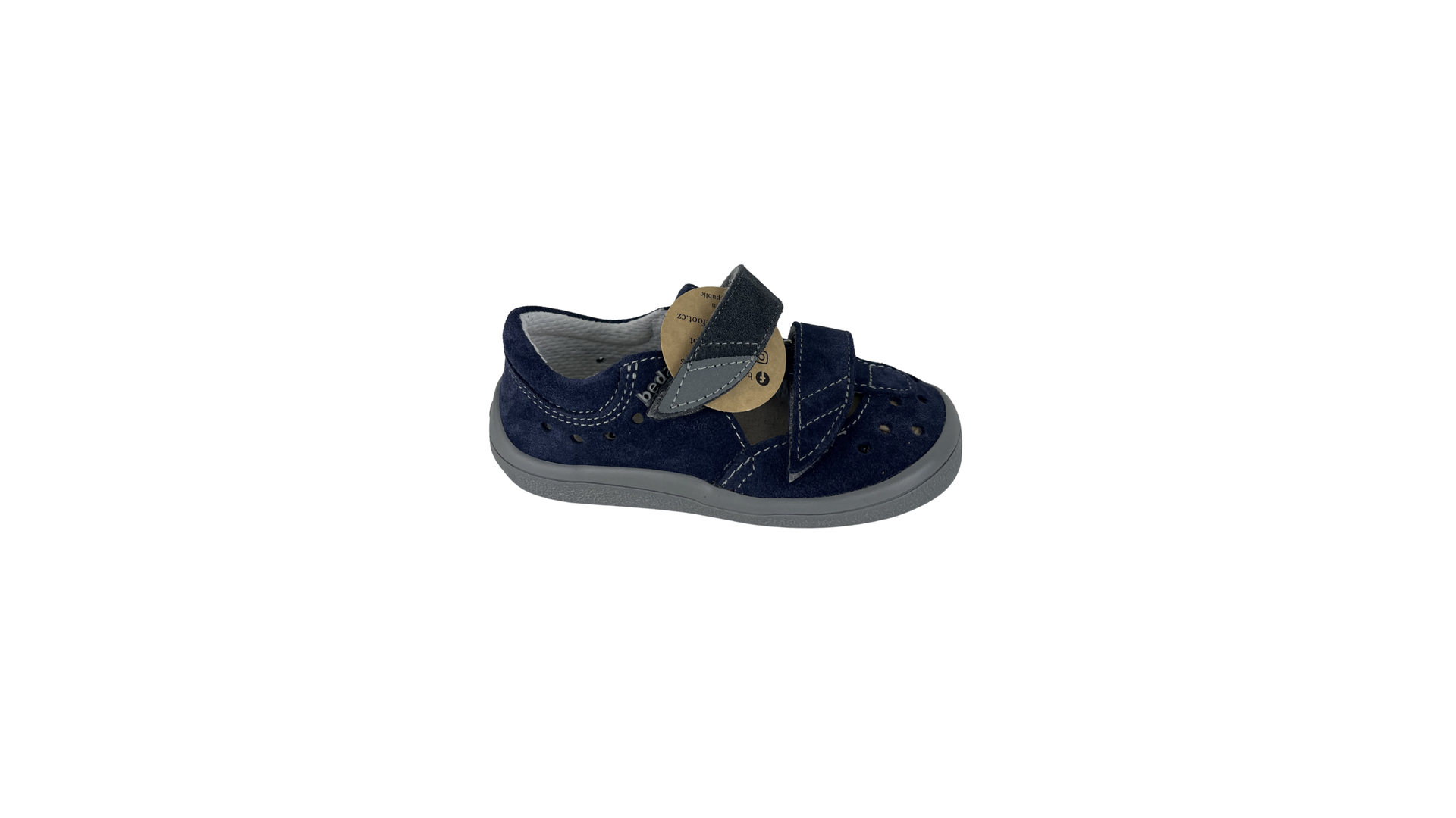 Dětské barefoot sandály Beda BF 0001/SD/W - LUCAS