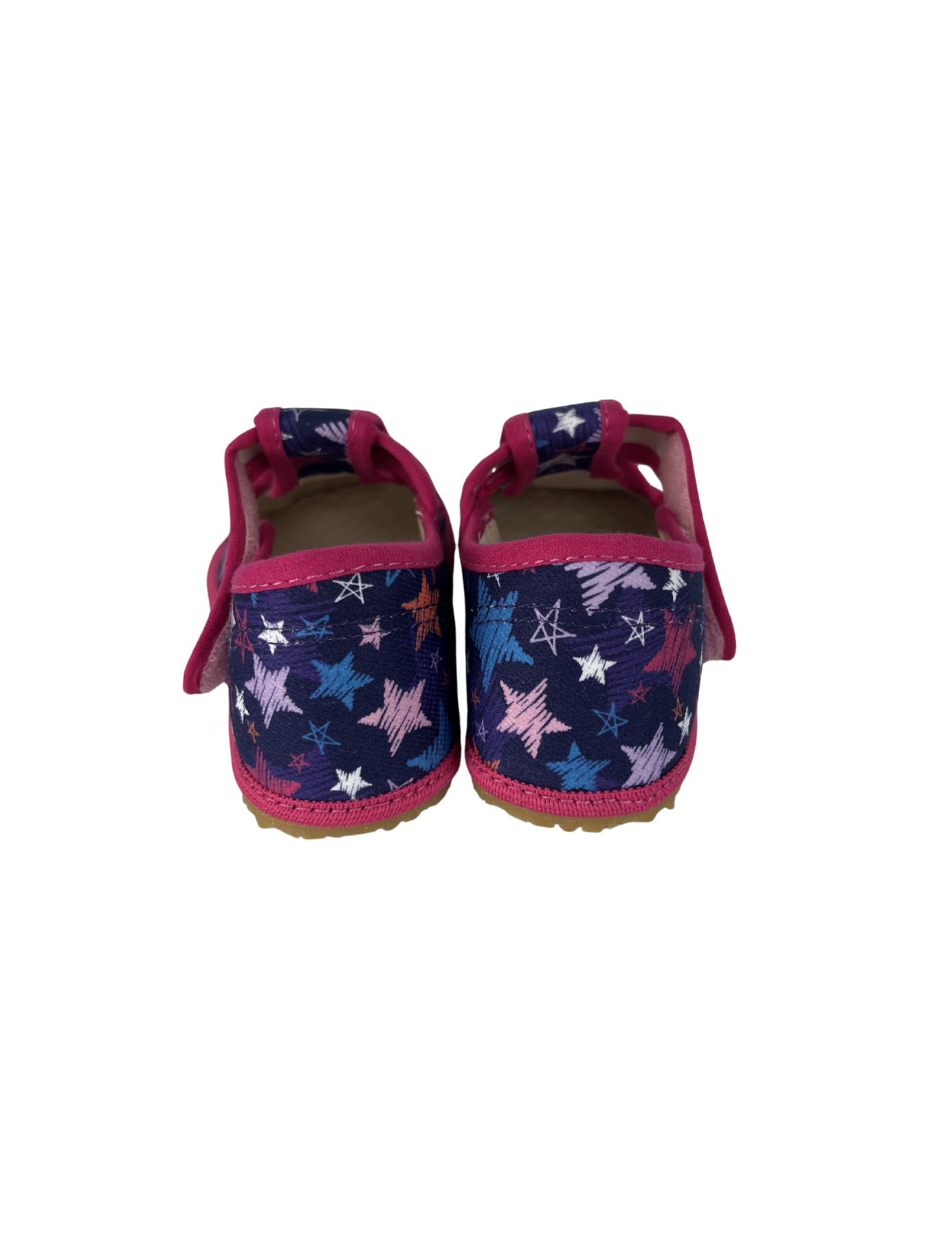 Dětské barefoot bačkůrky Beda BF 060010/W/PF - Stars