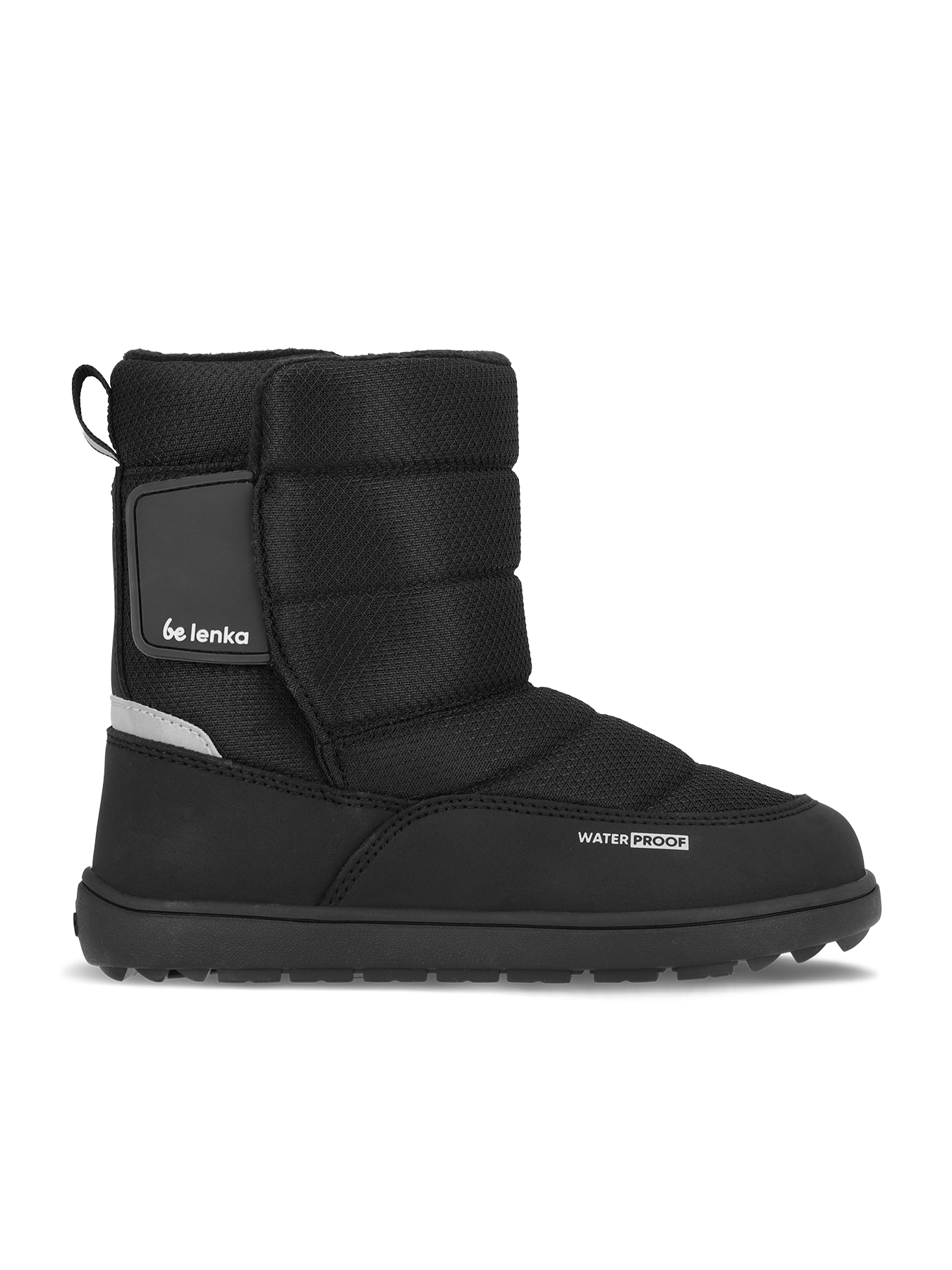 Dětské barefoot sněhule Be Lenka Ailo - All Black