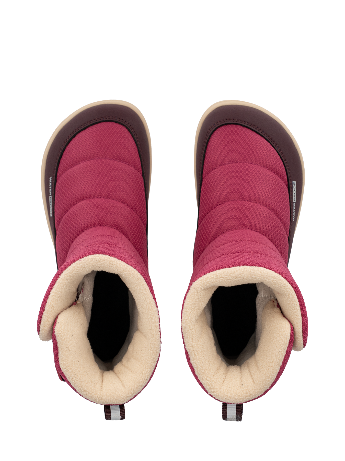 Dětské barefoot sněhule Be Lenka Ailo - Berry
