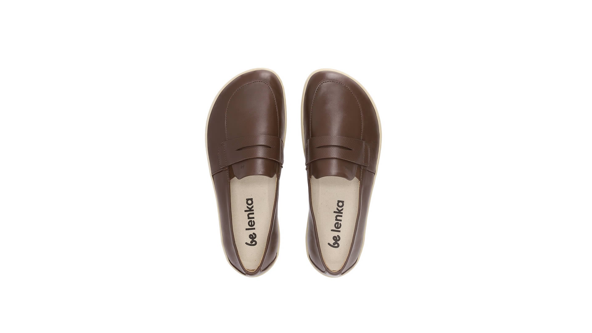 Be Lenka Buena Dark Brown & Beige - pohled shora